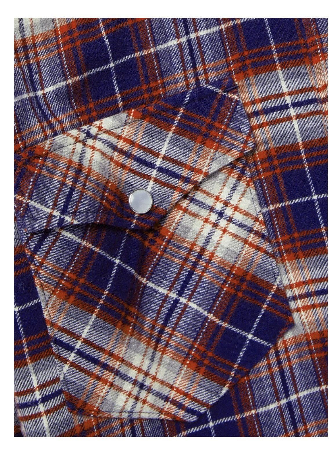 Celine × Hedi Slimane $970 FW21 Celine Teen Knight Flannel shirt Hedi Slimane Size US M / EU 48-50 / 2 - 10 Thumbnail