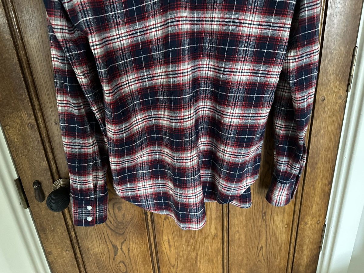 Celine × Hedi Slimane $970 FW21 Celine Teen Knight Flannel shirt Hedi Slimane Size US M / EU 48-50 / 2 - 25 Thumbnail