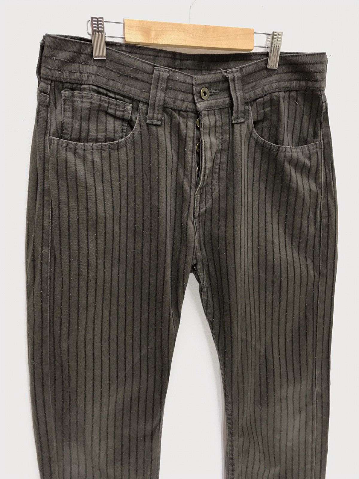 Japanese Brand Made in Japan United Arrows Striped Pant Size US 32 / EU 48 - 5 Thumbnail