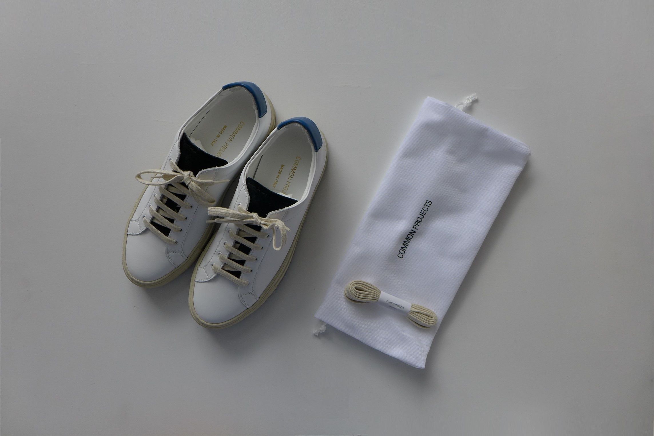 Common Projects Common Projects Retro Special Edition Sneakers - White/Navy Size US 6 / EU 39 - 4 Thumbnail