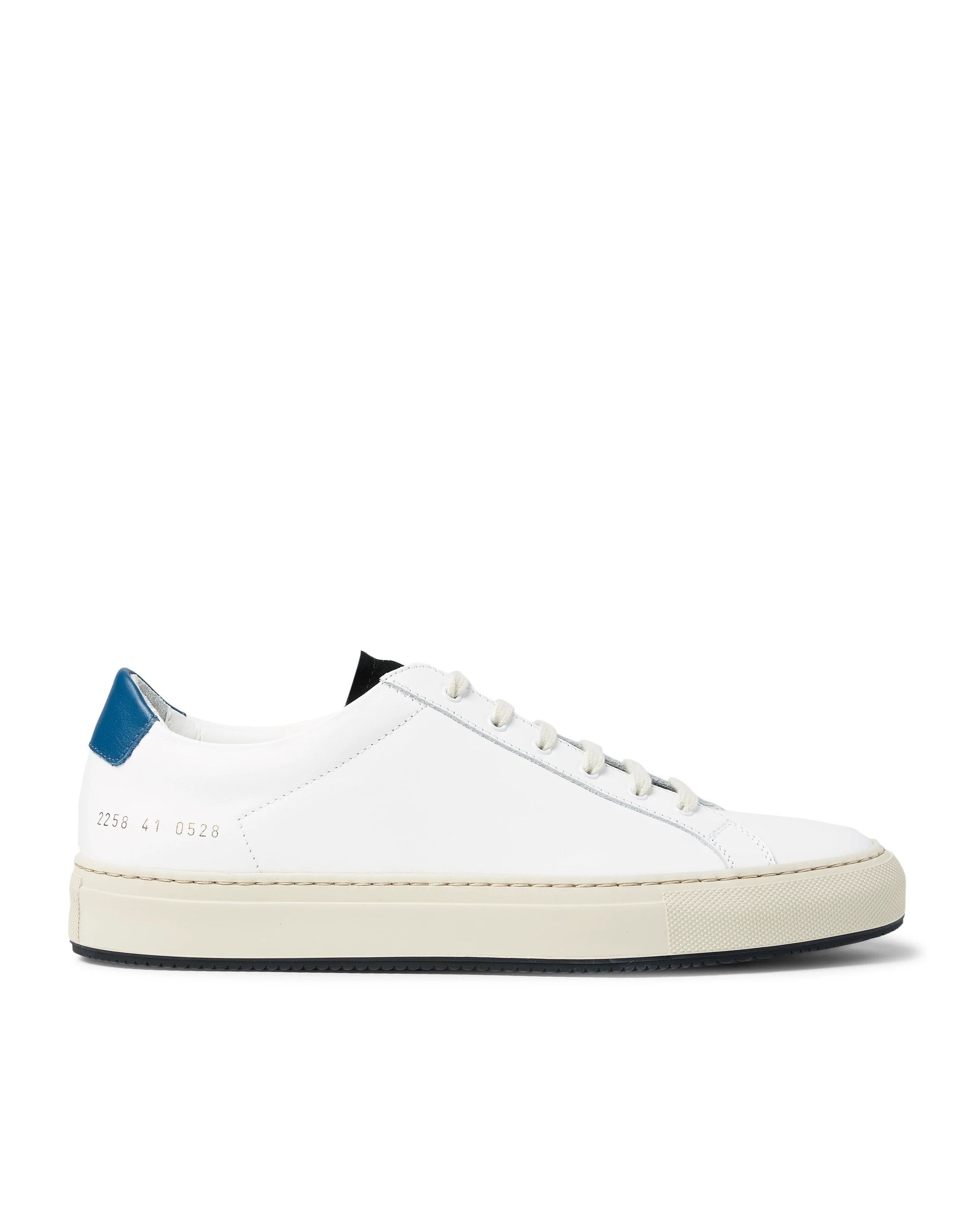 Common Projects Common Projects Retro Special Edition Sneakers - White/Navy Size US 6 / EU 39 - 3 Thumbnail