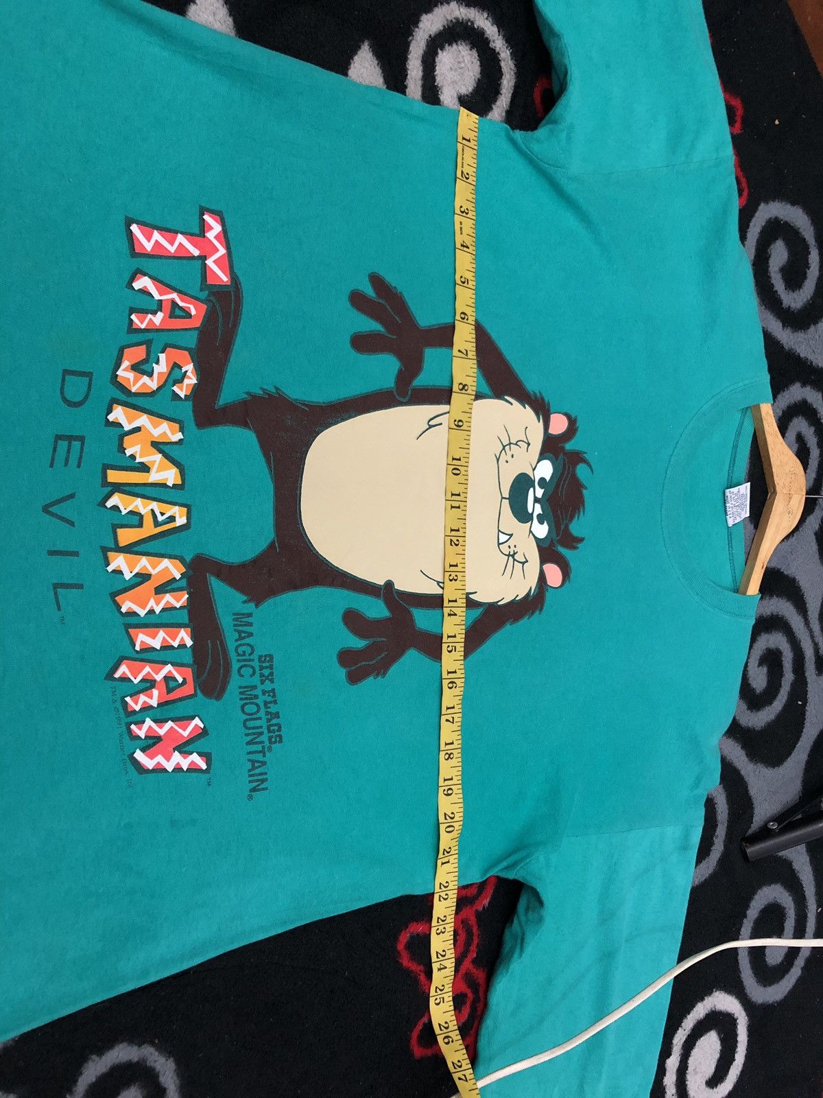 Vintage Vintage 90's Tasmanian Devil Warner Bros T-Shirt Size US XL / EU 56 / 4 - 8 Thumbnail