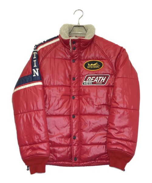 image of Hysteric Glamour 80's Puffer Jacket in Red, Men's (Size Medium)