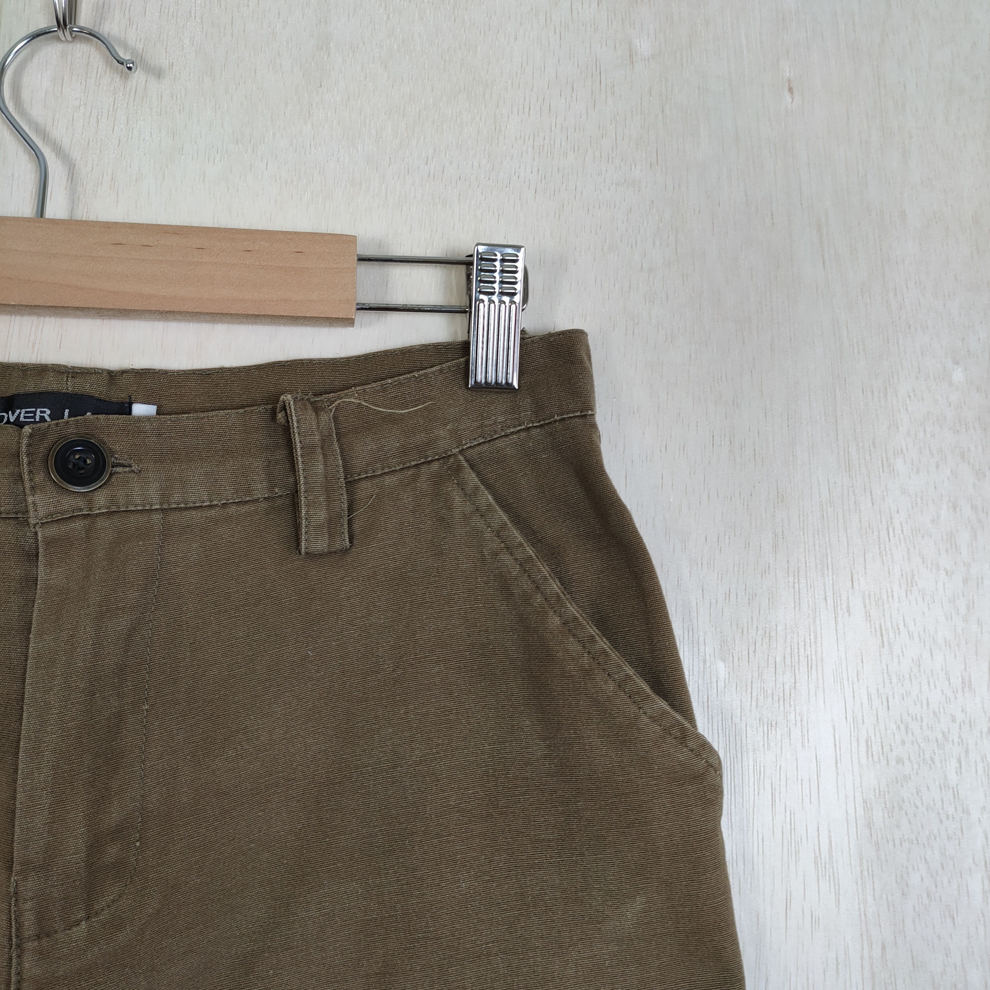 Japanese Brand OVER LAP BROWN CARGO PANTS 3D POCKET Size US 28 / EU 44 - 6 Thumbnail