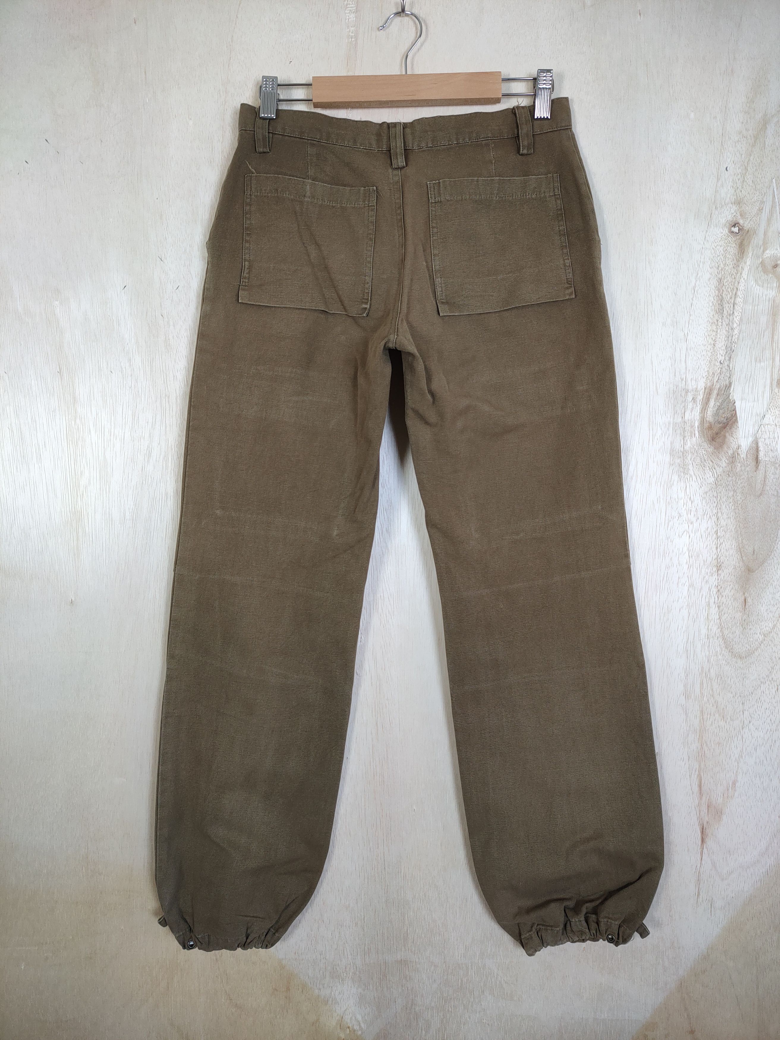 Japanese Brand OVER LAP BROWN CARGO PANTS 3D POCKET Size US 28 / EU 44 - 9 Thumbnail
