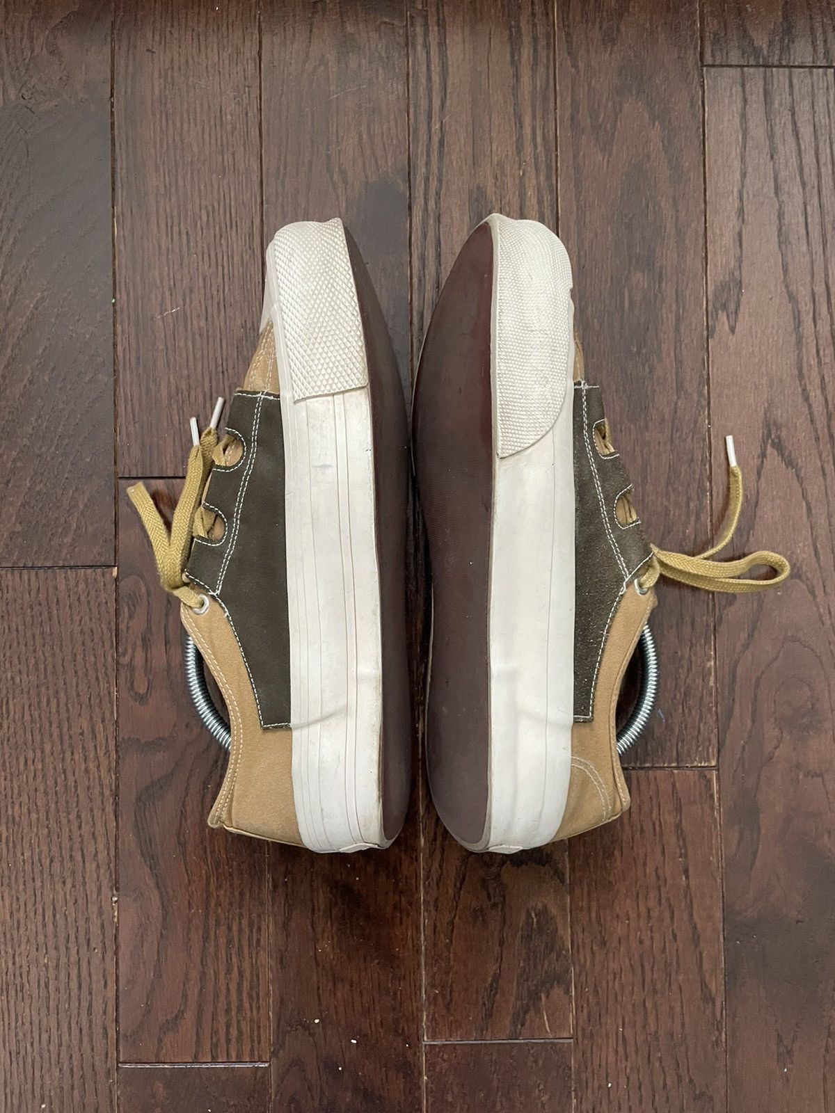 Needles Needles Ghillie Mismatch Canvas Shoes Brown / Mustard Size US 9.5 / EU 42-43 - 3 Thumbnail