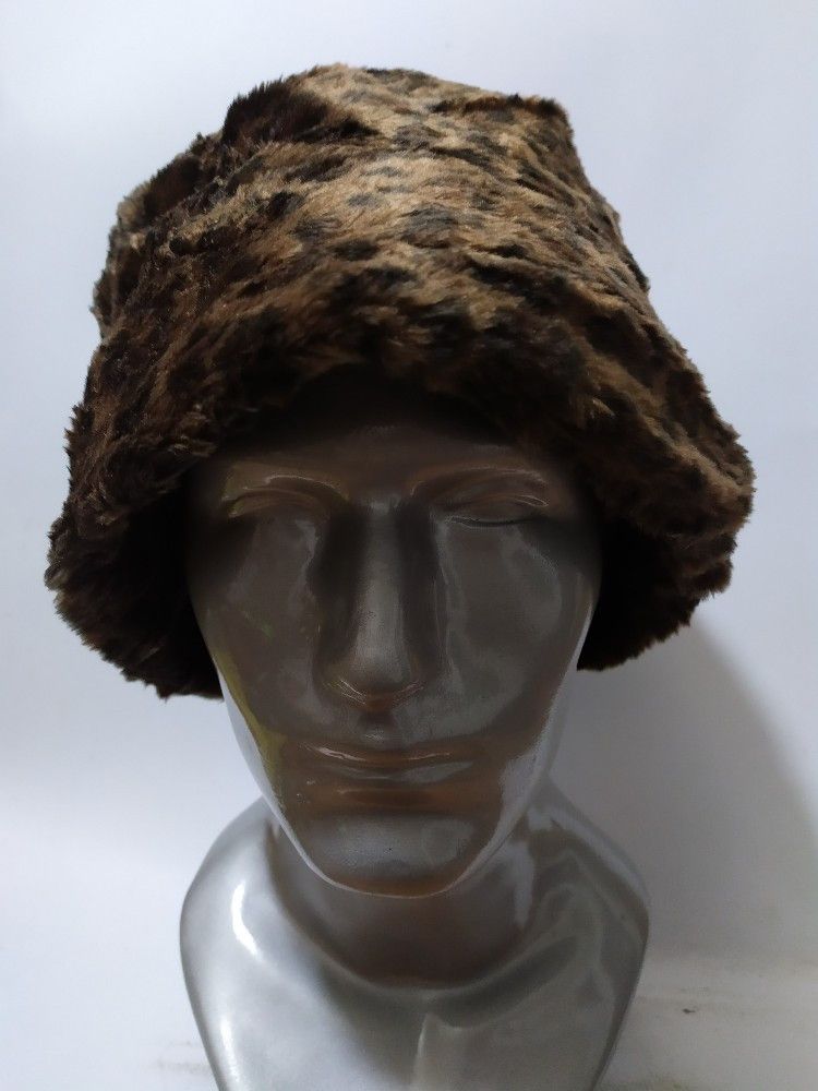 Japanese Brand 🔥Shen zen Leopard Bucket Hats Casual Size ONE SIZE - 2 Thumbnail