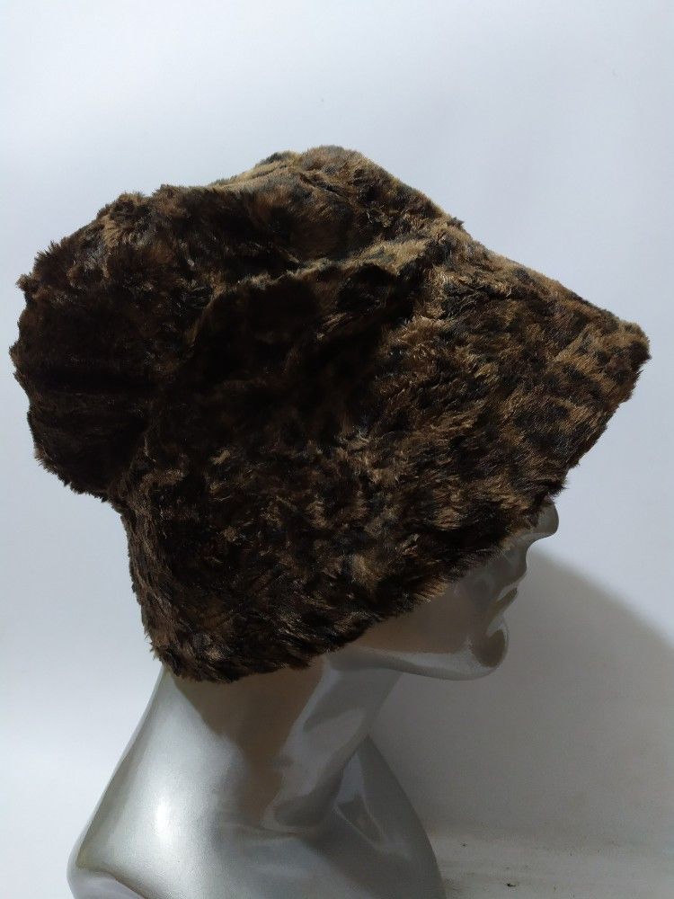 Japanese Brand 🔥Shen zen Leopard Bucket Hats Casual Size ONE SIZE - 3 Thumbnail