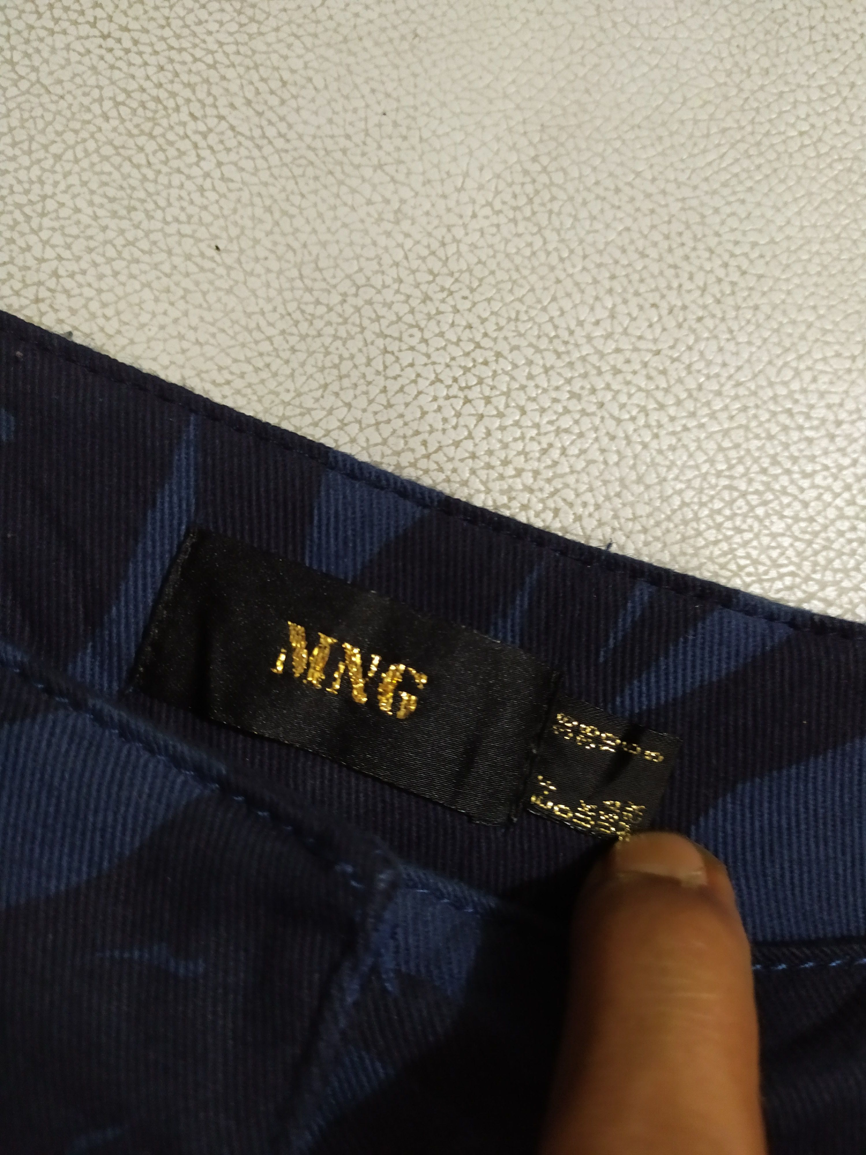 Mango 🔥MNG Fullprint Faces Pants Size US 29 - 7 Thumbnail