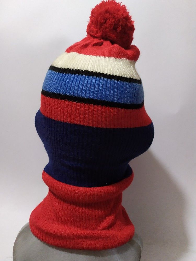Other 🔥Unknown Stripe Multi colour Balaclava Masked Hat Size ONE SIZE - 6 Thumbnail