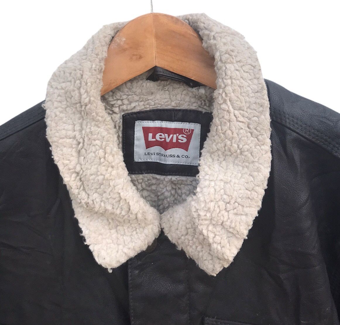 Levi's Levi’s sherpa leather jacket Size US L / EU 52-54 / 3 - 2 Thumbnail