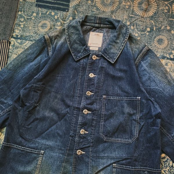 Visvim Visvim bucky coverall dry denim | Grailed