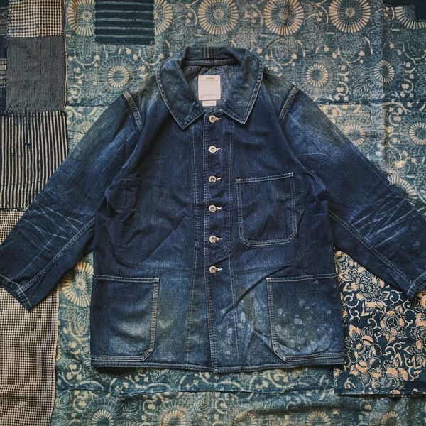 Visvim Visvim bucky coverall dry denim | Grailed