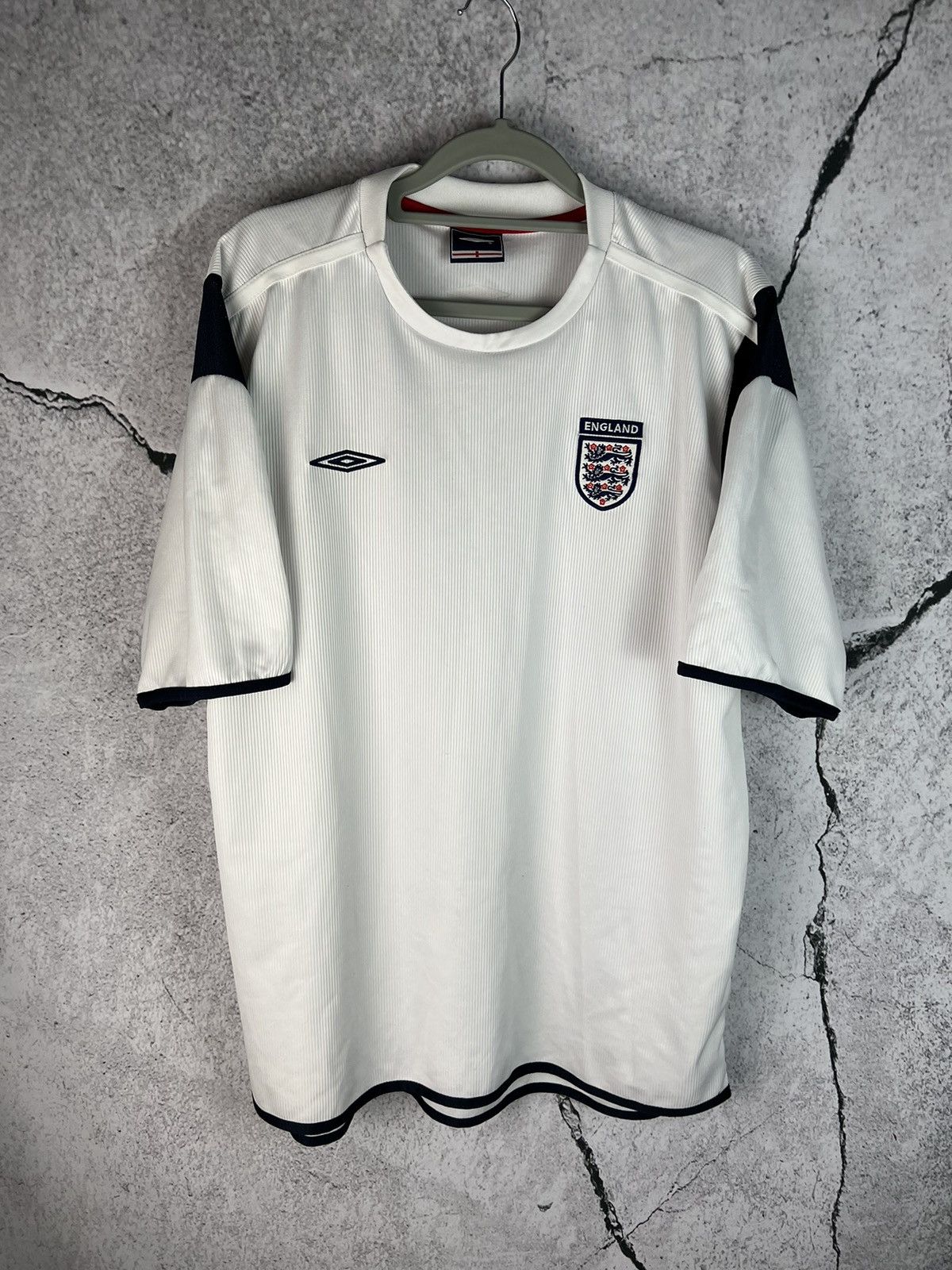 Umbro Vintage umbro England national team jersey Size US L / EU 52-54 / 3 - 1 Thumbnail
