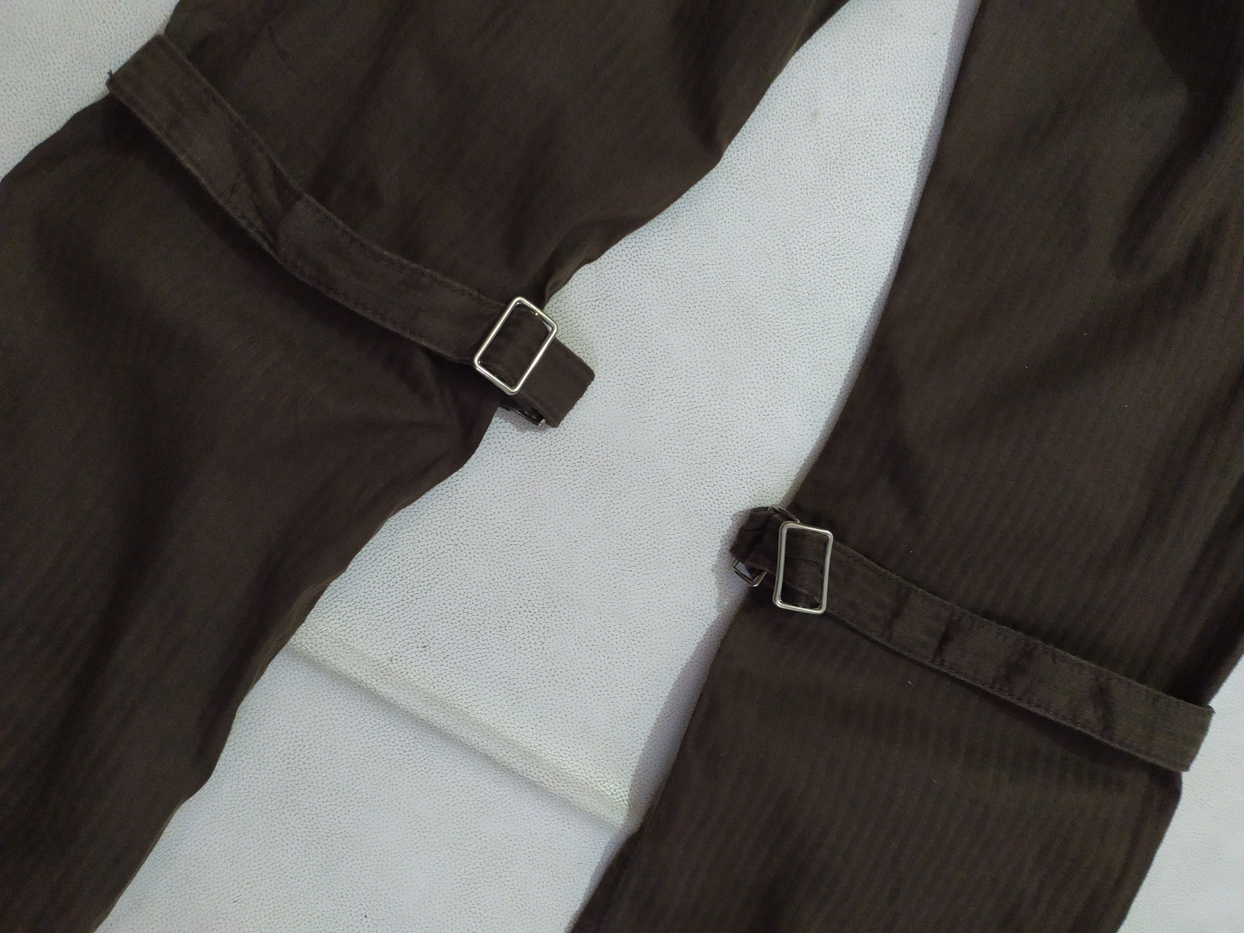 Japanese Brand 🔥Nicole Club Bondage Cargo multipocket Pants Size US 31 - 4 Thumbnail