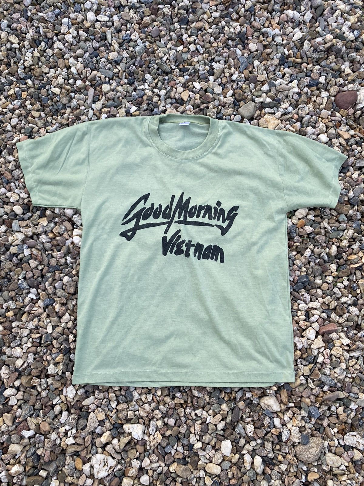 Vintage Good Morning Vietnam Vintage movie tshirt also the office Size US L / EU 52-54 / 3 - 1 Thumbnail