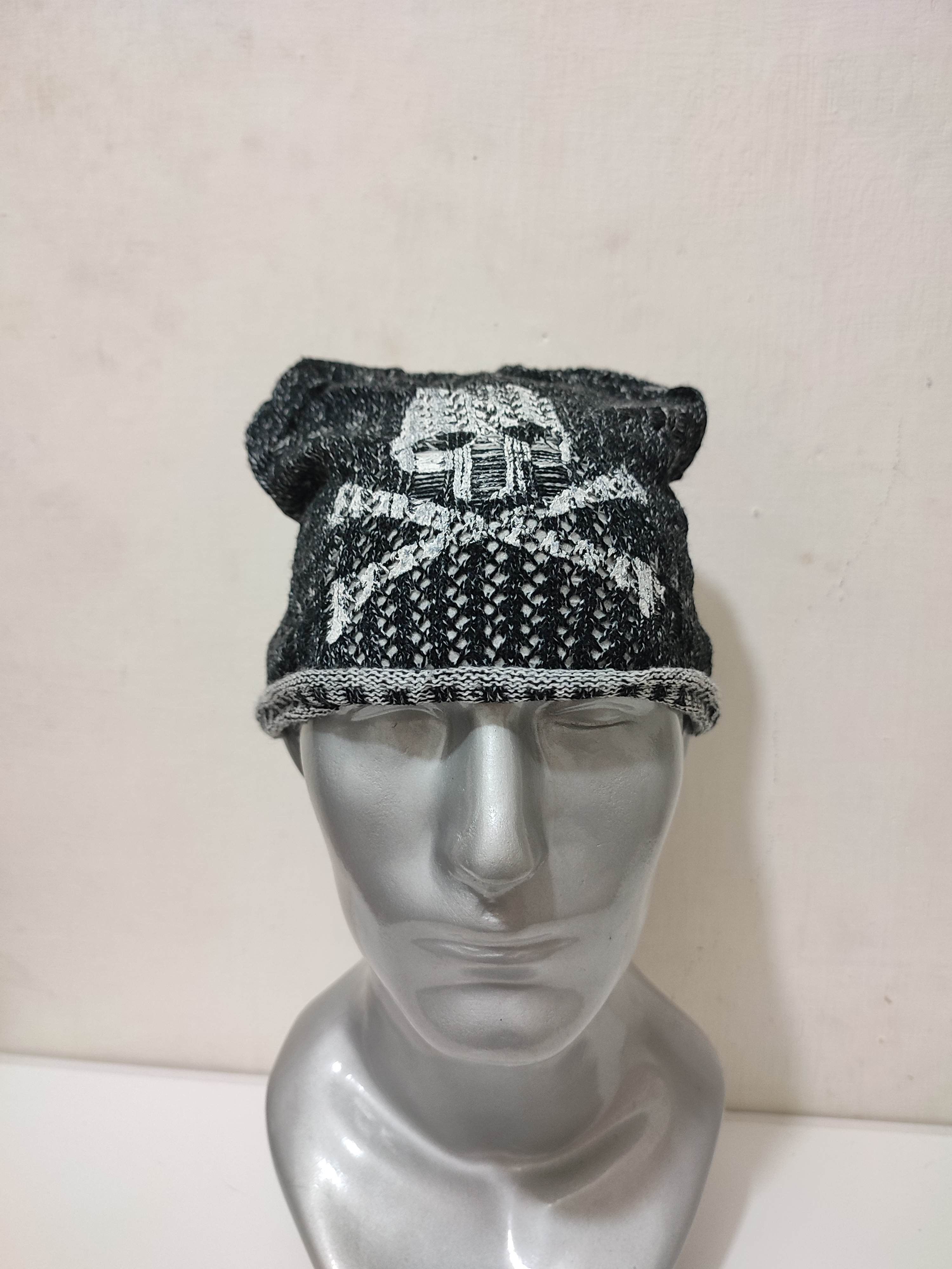 Japanese Brand 🔥Skull Skeleton Beanie Punk Rock Bondage Hats Size ONE SIZE - 1 Thumbnail