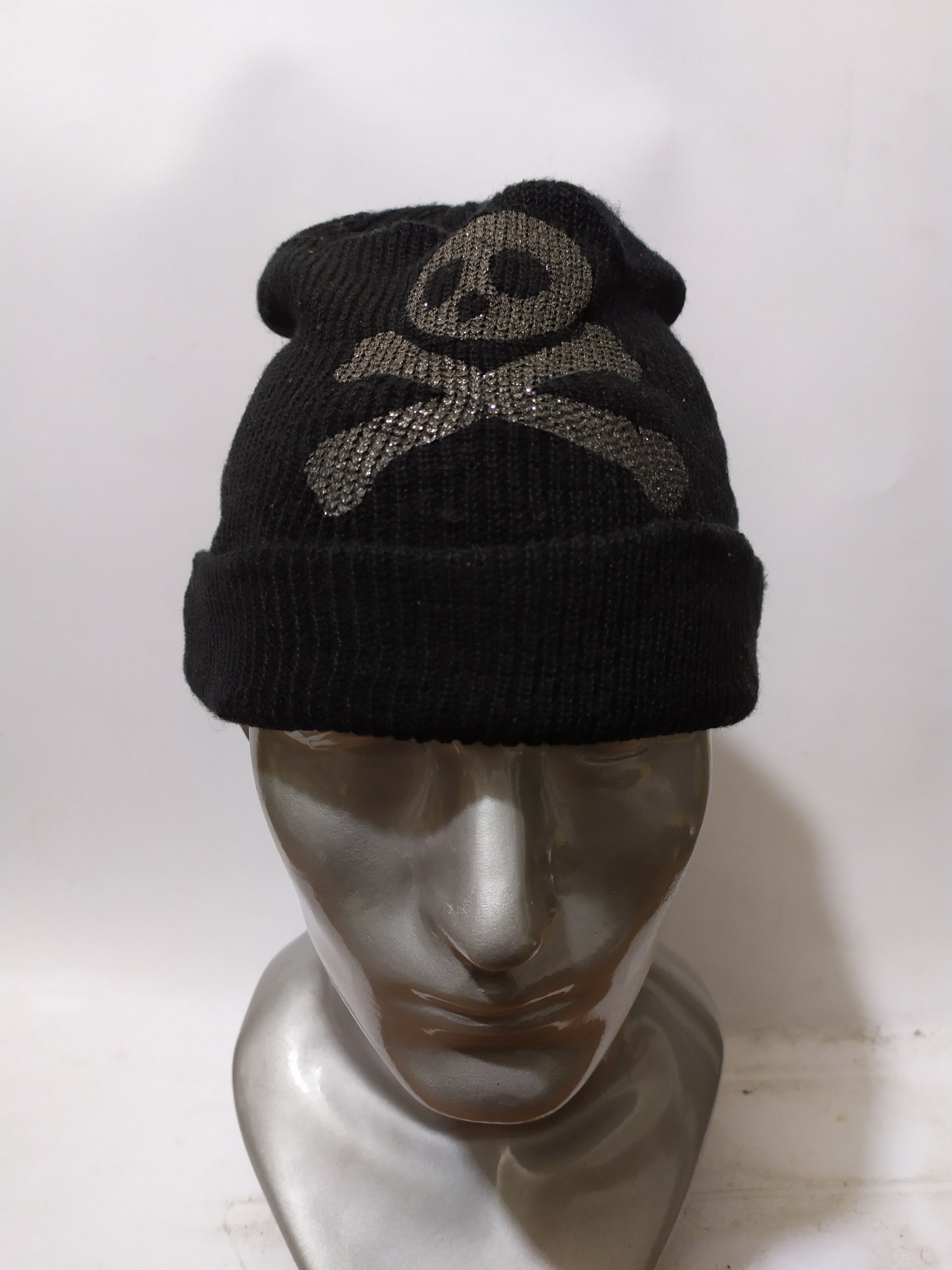 Japanese Brand 🔥Shamrock Japan Skull Beanie Punk Bondage Design Hats Size ONE SIZE - 1 Thumbnail