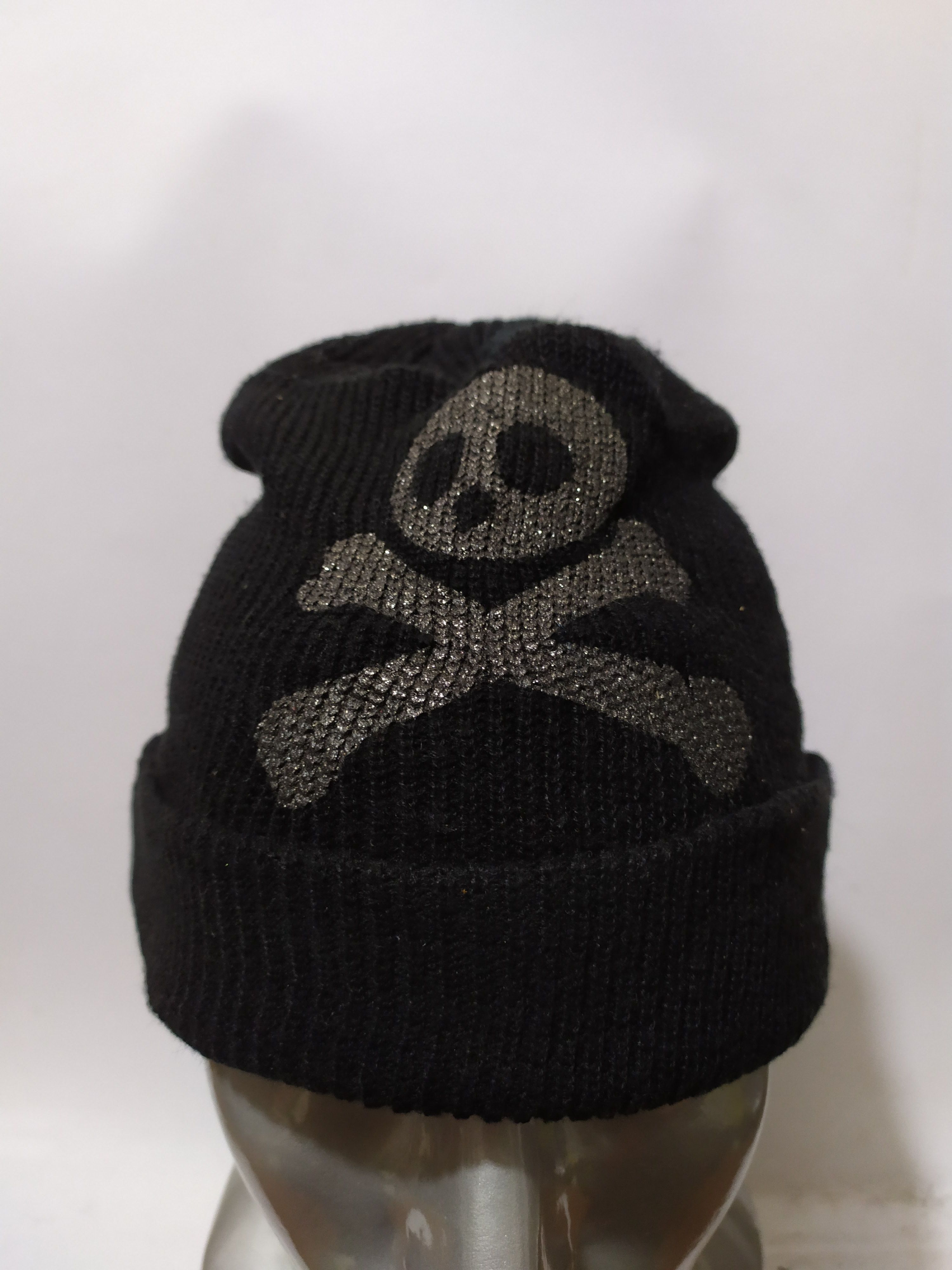 Japanese Brand 🔥Shamrock Japan Skull Beanie Punk Bondage Design Hats Size ONE SIZE - 2 Thumbnail