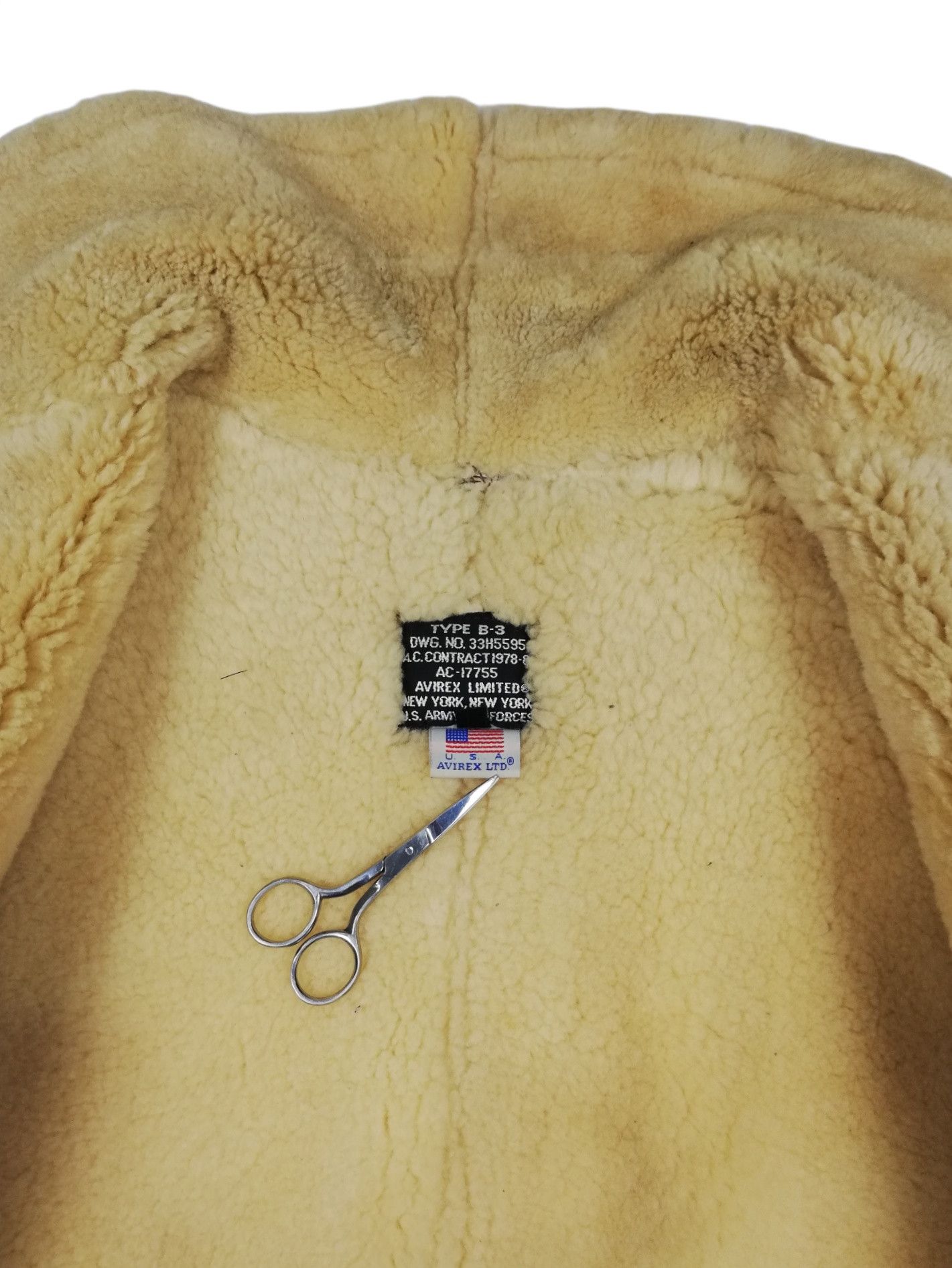 Avirex 🔥Vintage AVIREX WWII B-3 Bomber Jacket US ARMY AIR 1978 Size US M / EU 48-50 / 2 - 13 Thumbnail