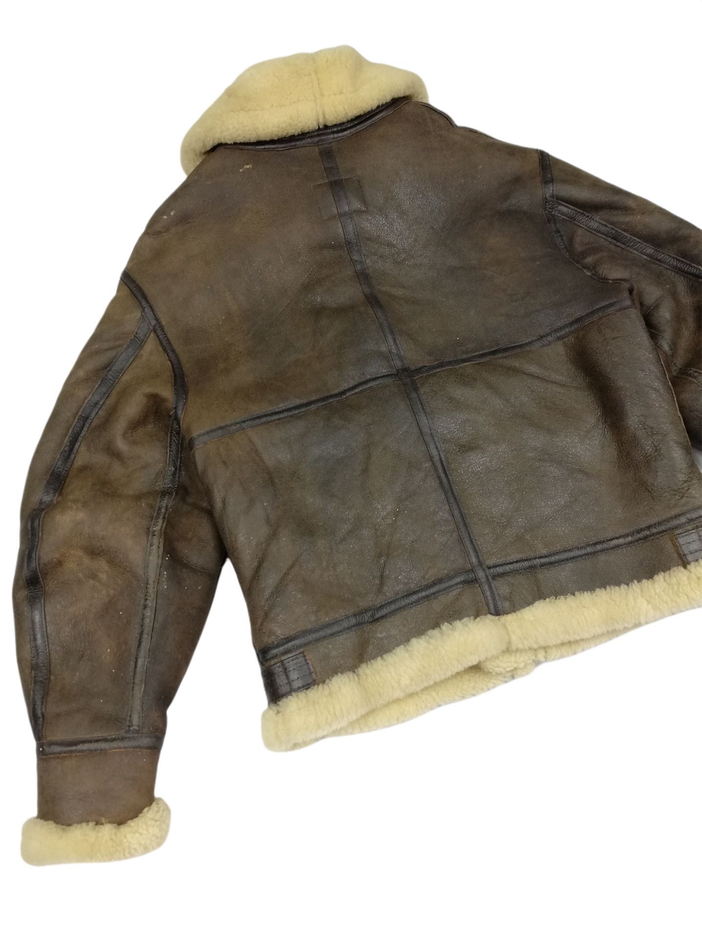 Avirex 🔥Vintage AVIREX WWII B-3 Bomber Jacket US ARMY AIR 1978 Size US M / EU 48-50 / 2 - 18 Thumbnail
