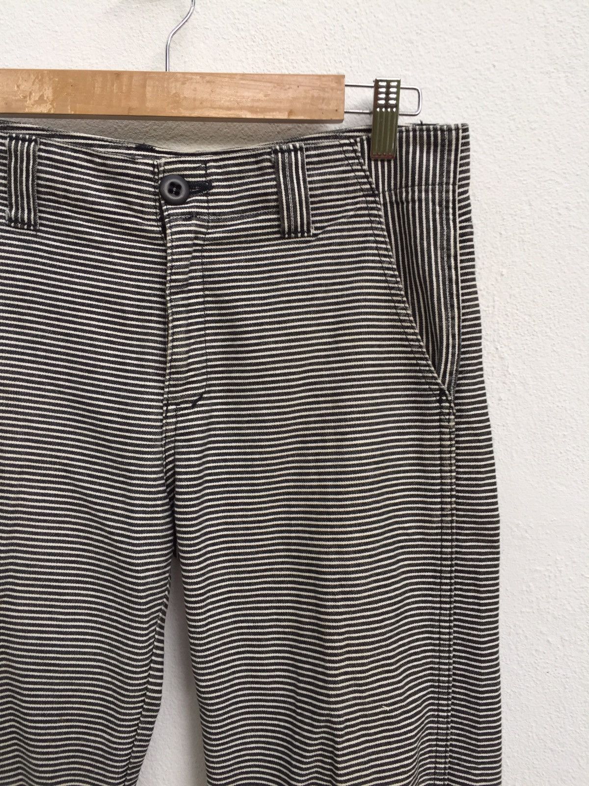 Johnbull John Bull Vertical Stripes Workwear Style Jailed Design Size US 30 / EU 46 - 3 Thumbnail