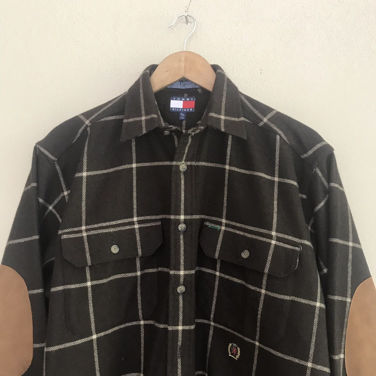 Tommy Hilfiger Tommy Hilfiger Wool flannel Shirt Size US L / EU 52-54 / 3 - 2 Thumbnail