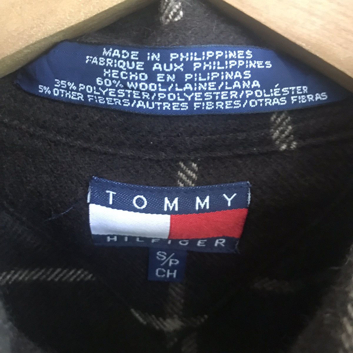 Tommy Hilfiger Tommy Hilfiger Wool flannel Shirt Size US L / EU 52-54 / 3 - 10 Thumbnail