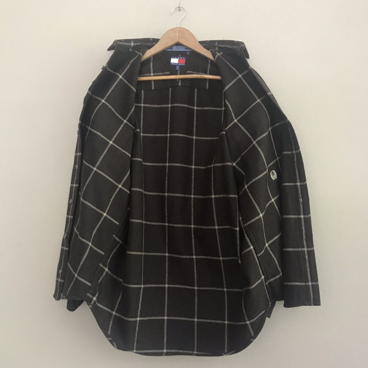 Tommy Hilfiger Tommy Hilfiger Wool flannel Shirt Size US L / EU 52-54 / 3 - 12 Thumbnail