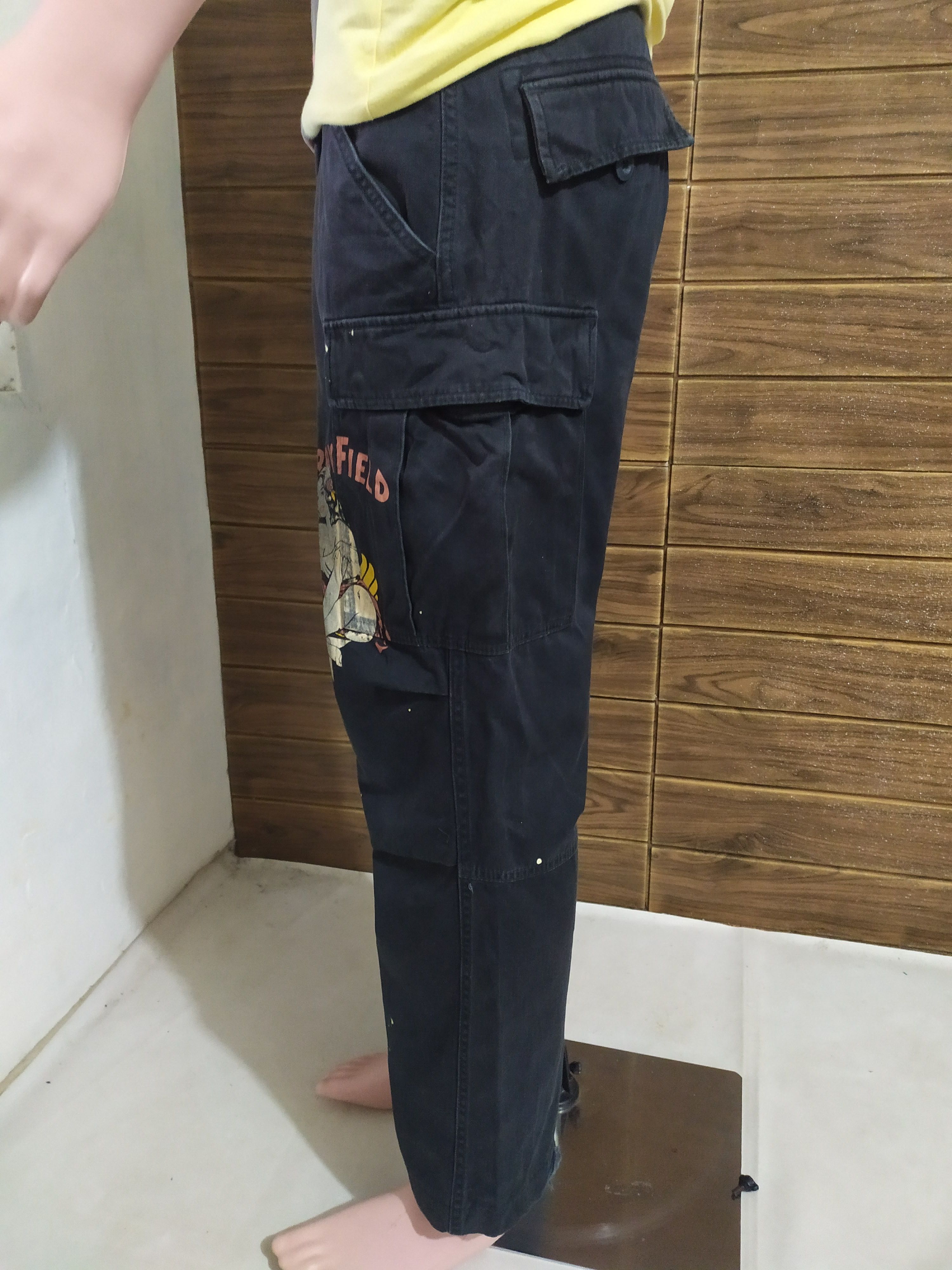 Avirex 🔥Avirex Cargo Military Berry Field Pants Size US 31 - 18 Thumbnail