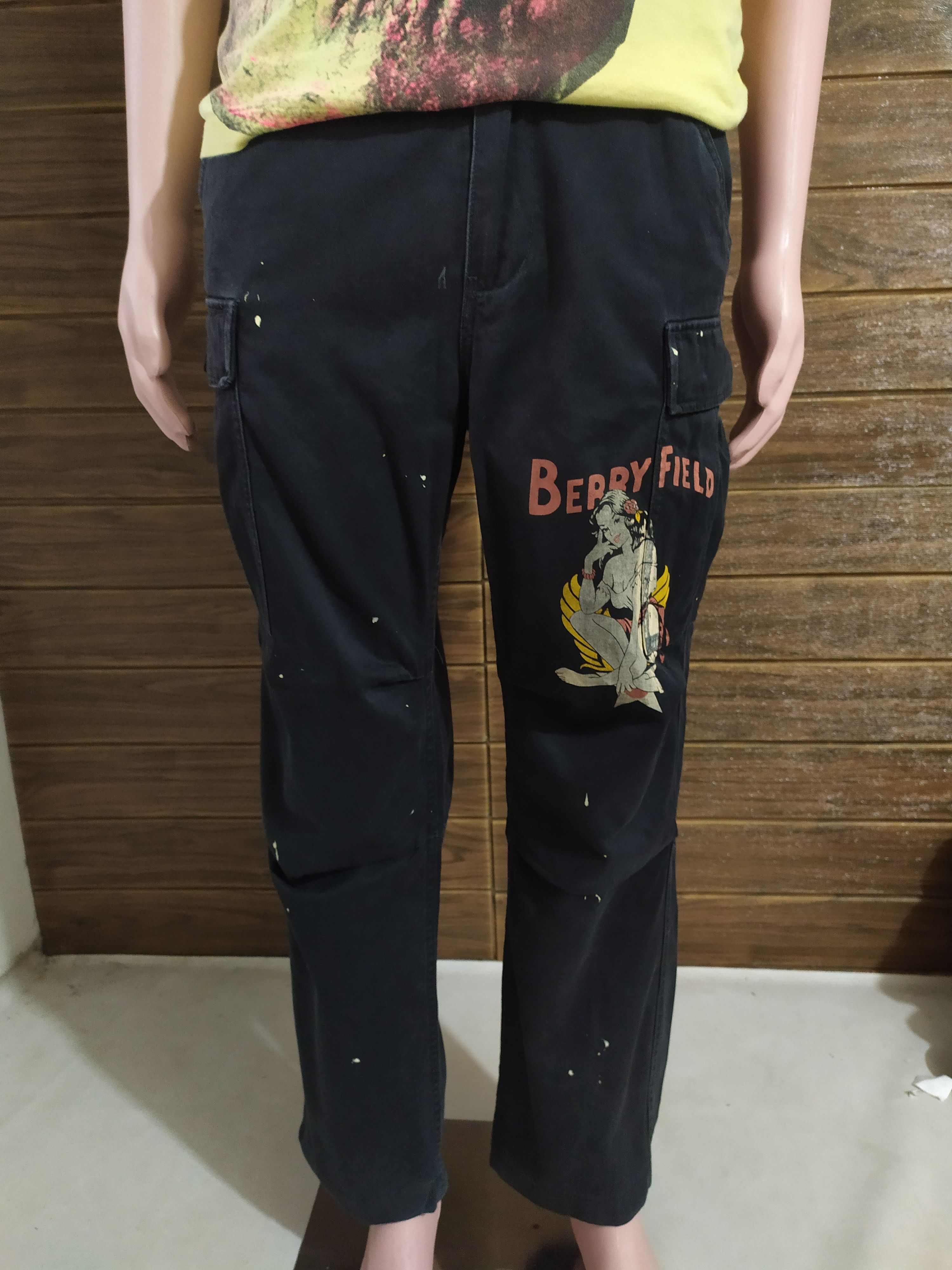 Avirex 🔥Avirex Cargo Military Berry Field Pants Size US 31 - 17 Thumbnail