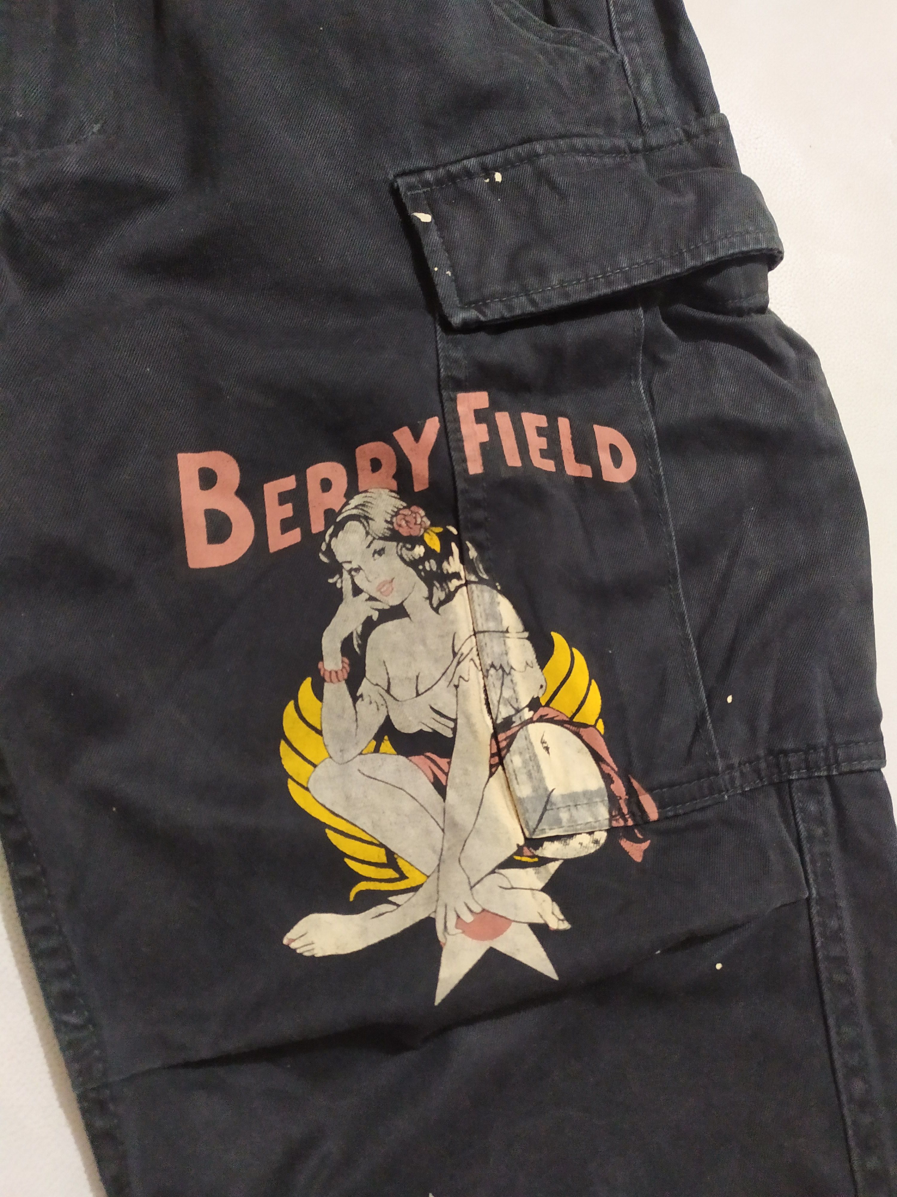 Avirex 🔥Avirex Cargo Military Berry Field Pants Size US 31 - 4 Thumbnail
