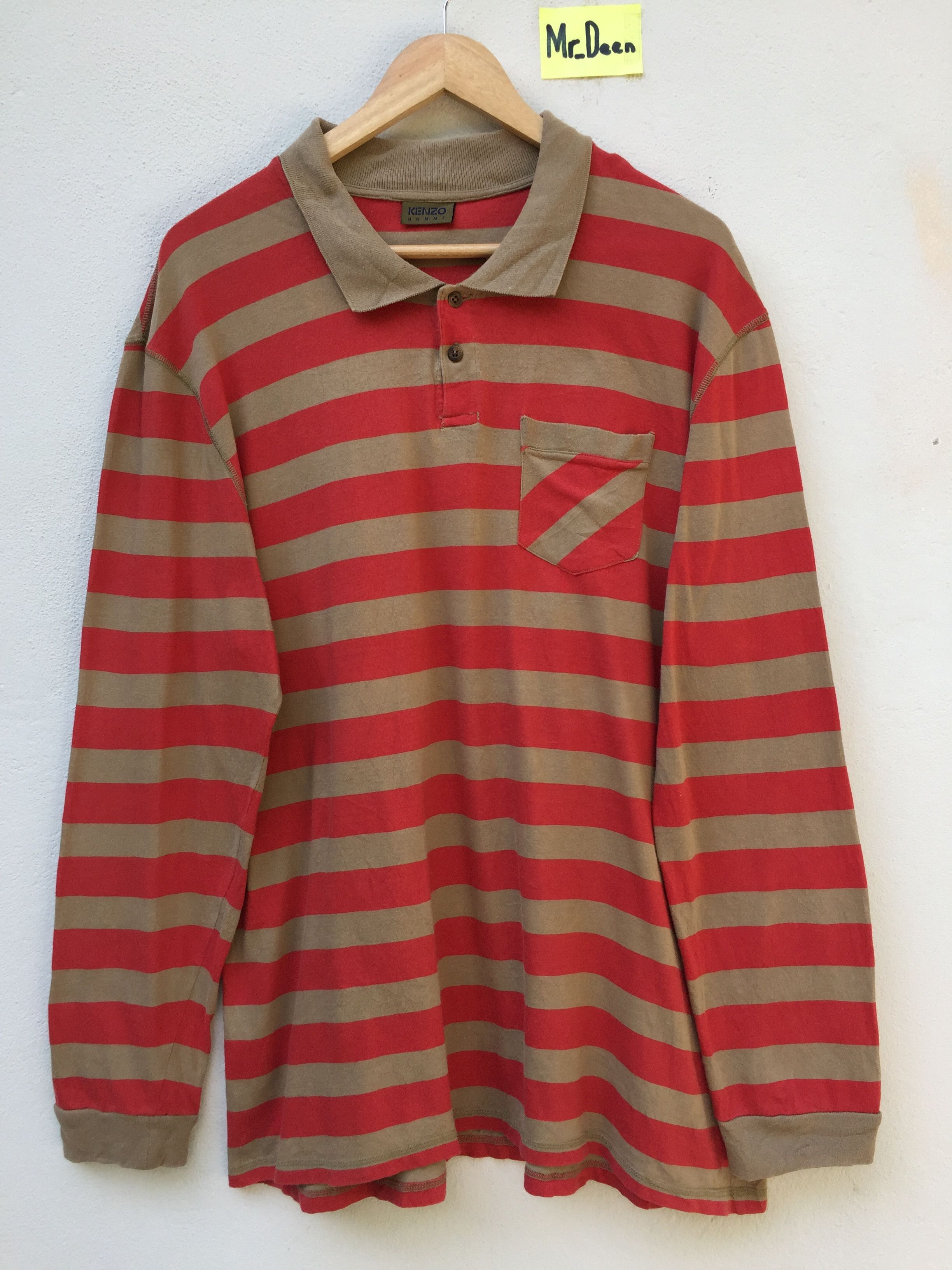 Kenzo Kenzo Homme Stripes Long Sleeve Size US L / EU 52-54 / 3 - 2 Thumbnail