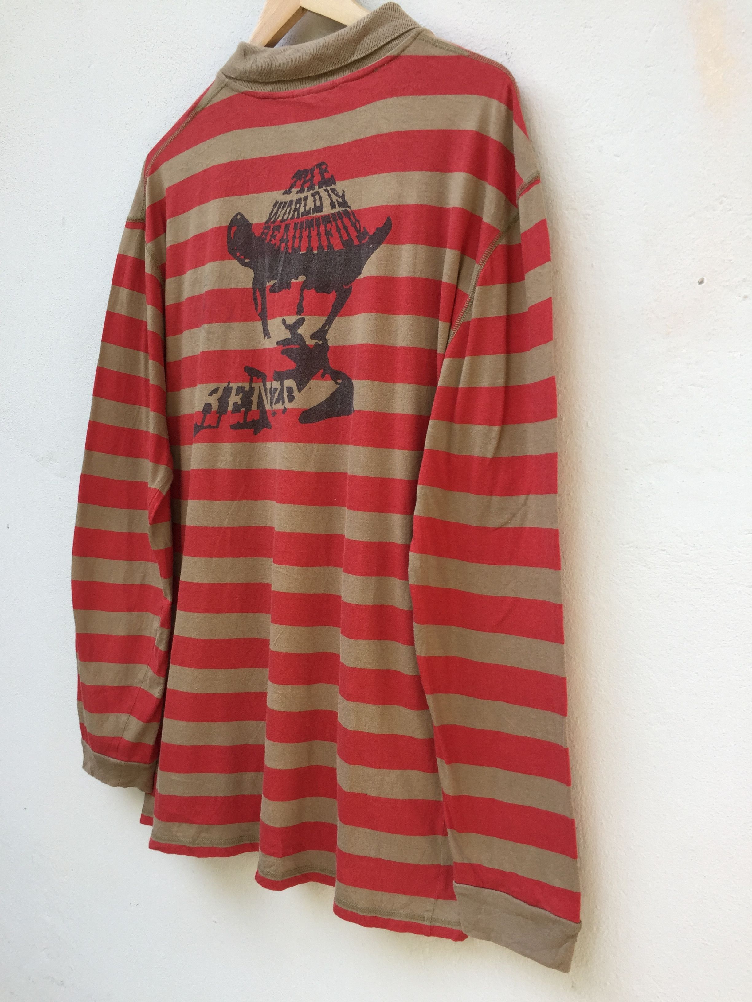 Kenzo Kenzo Homme Stripes Long Sleeve Size US L / EU 52-54 / 3 - 11 Thumbnail