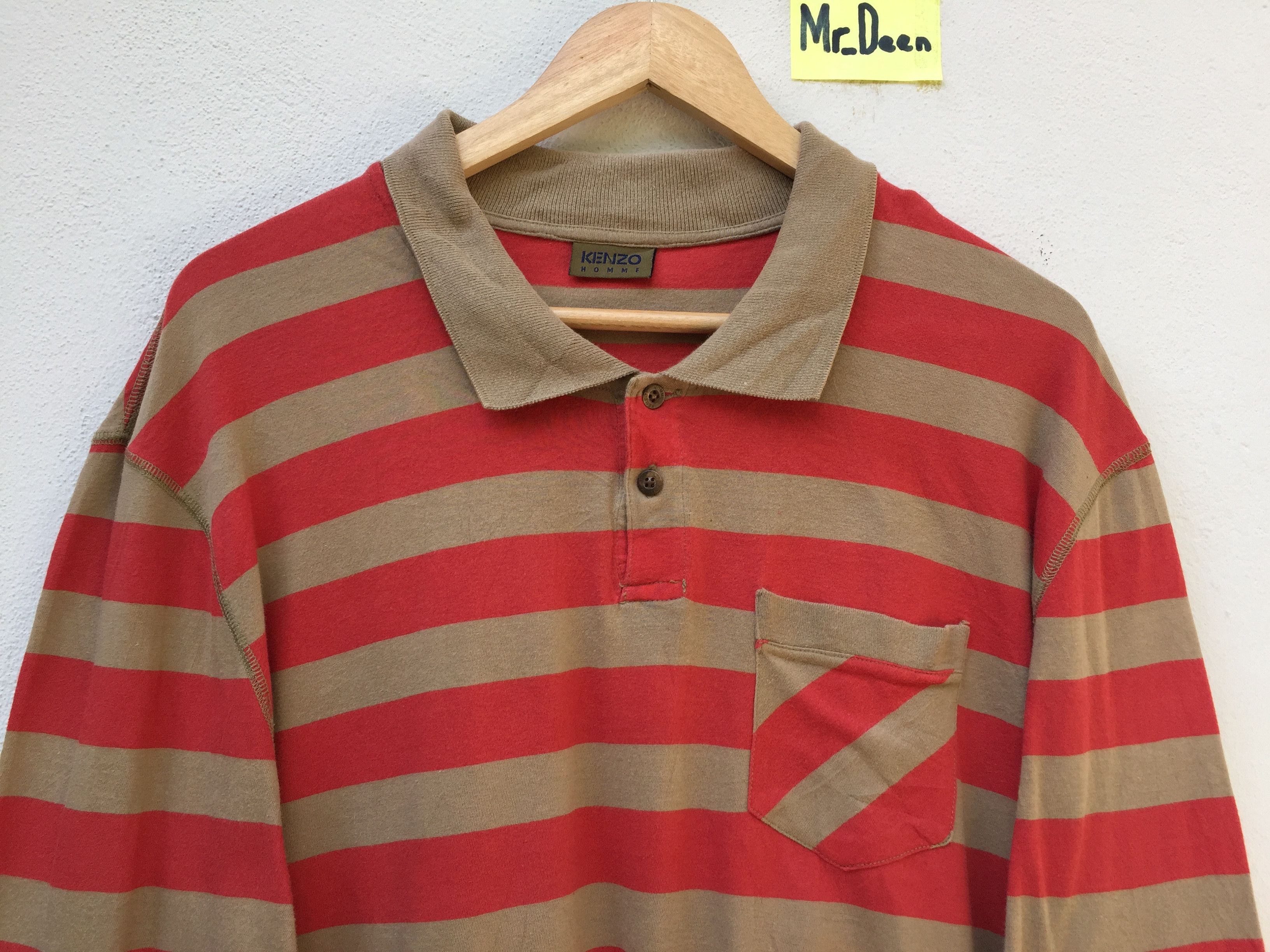 Kenzo Kenzo Homme Stripes Long Sleeve Size US L / EU 52-54 / 3 - 6 Thumbnail