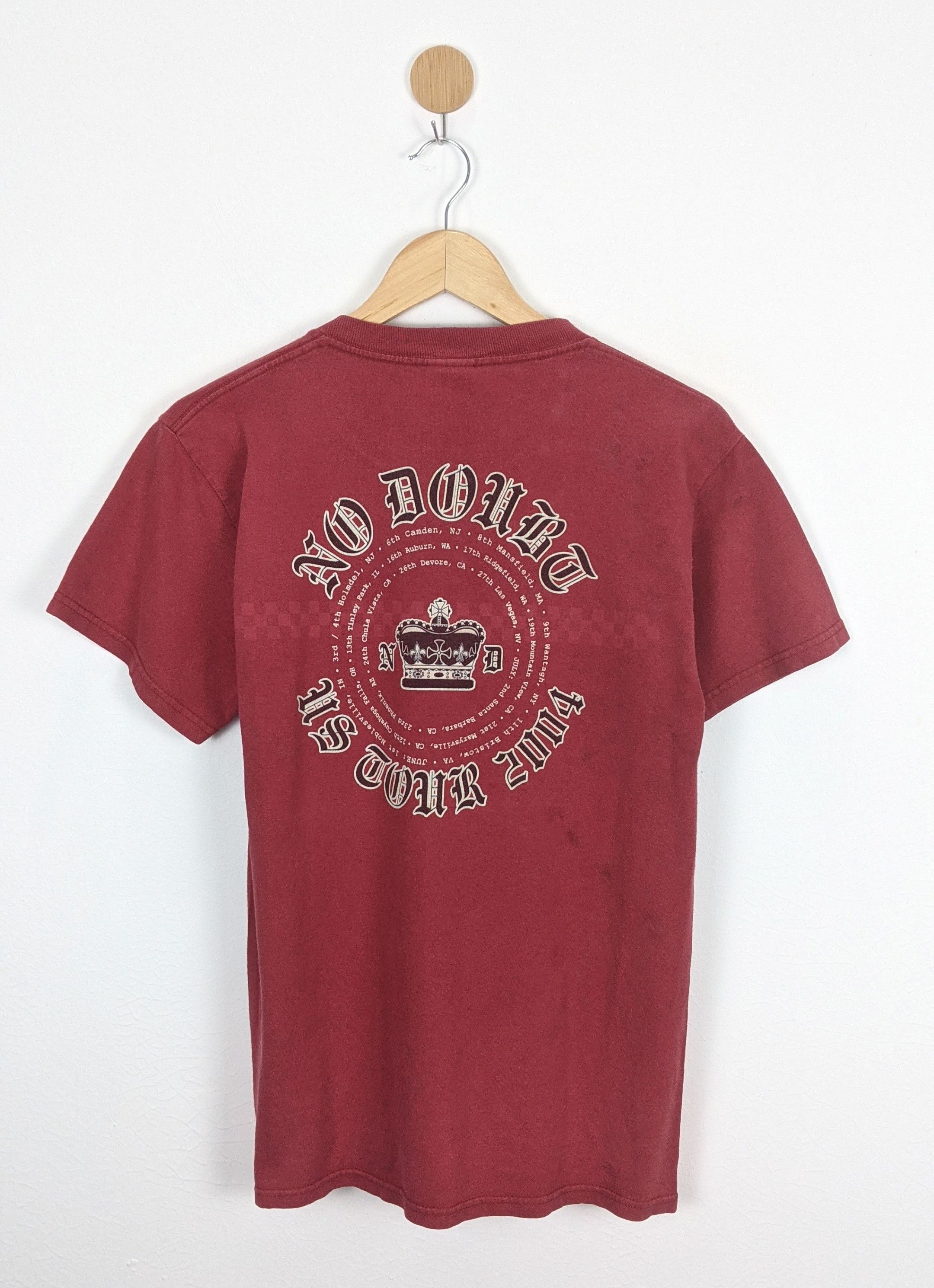 Band Tees × Vintage Vintage 2002 No Doubt US tour gwen stefani shirt Size US S / EU 44-46 / 1 - 1 Thumbnail