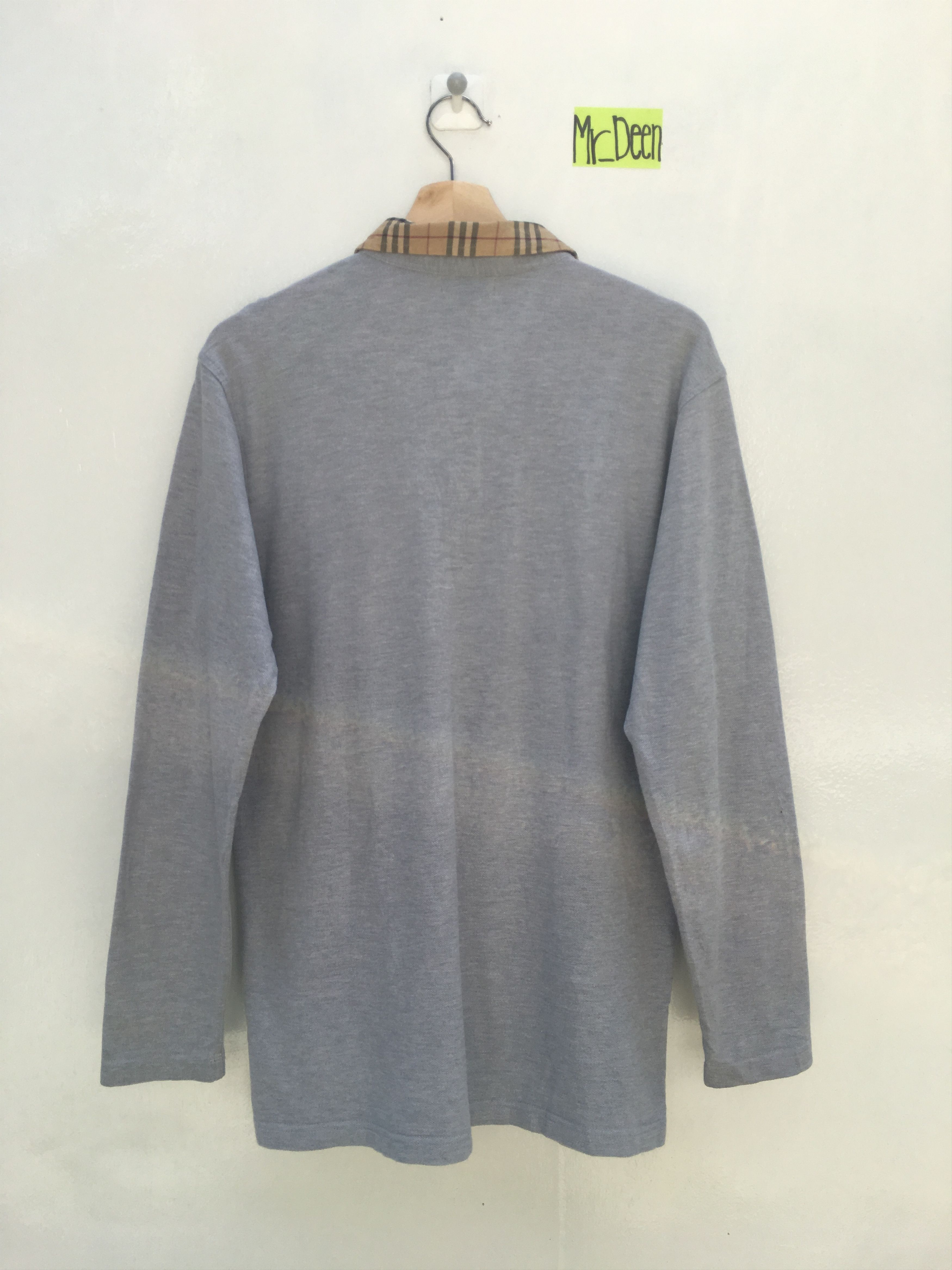 Burberry Vintage Burberry's Longsleeve Polo Shirt Size US S / EU 44-46 / 1 - 7 Thumbnail