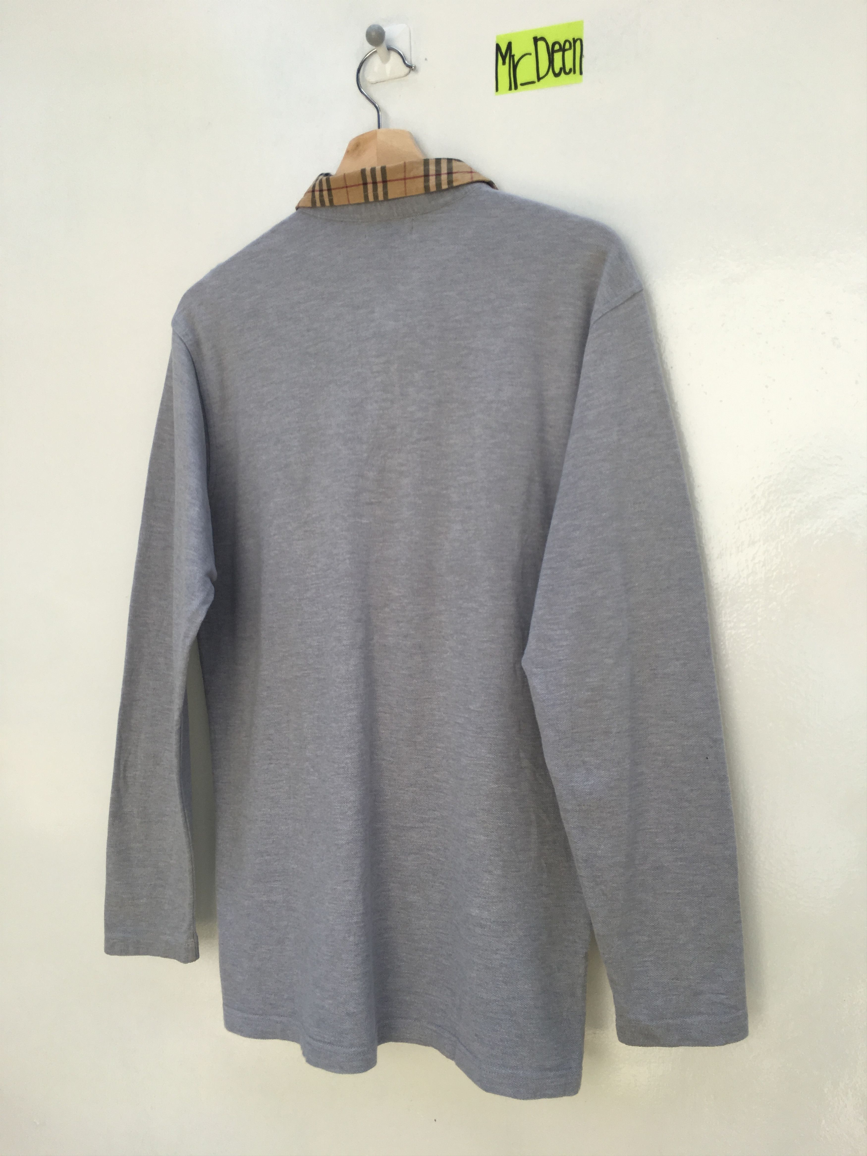 Burberry Vintage Burberry's Longsleeve Polo Shirt Size US S / EU 44-46 / 1 - 8 Thumbnail