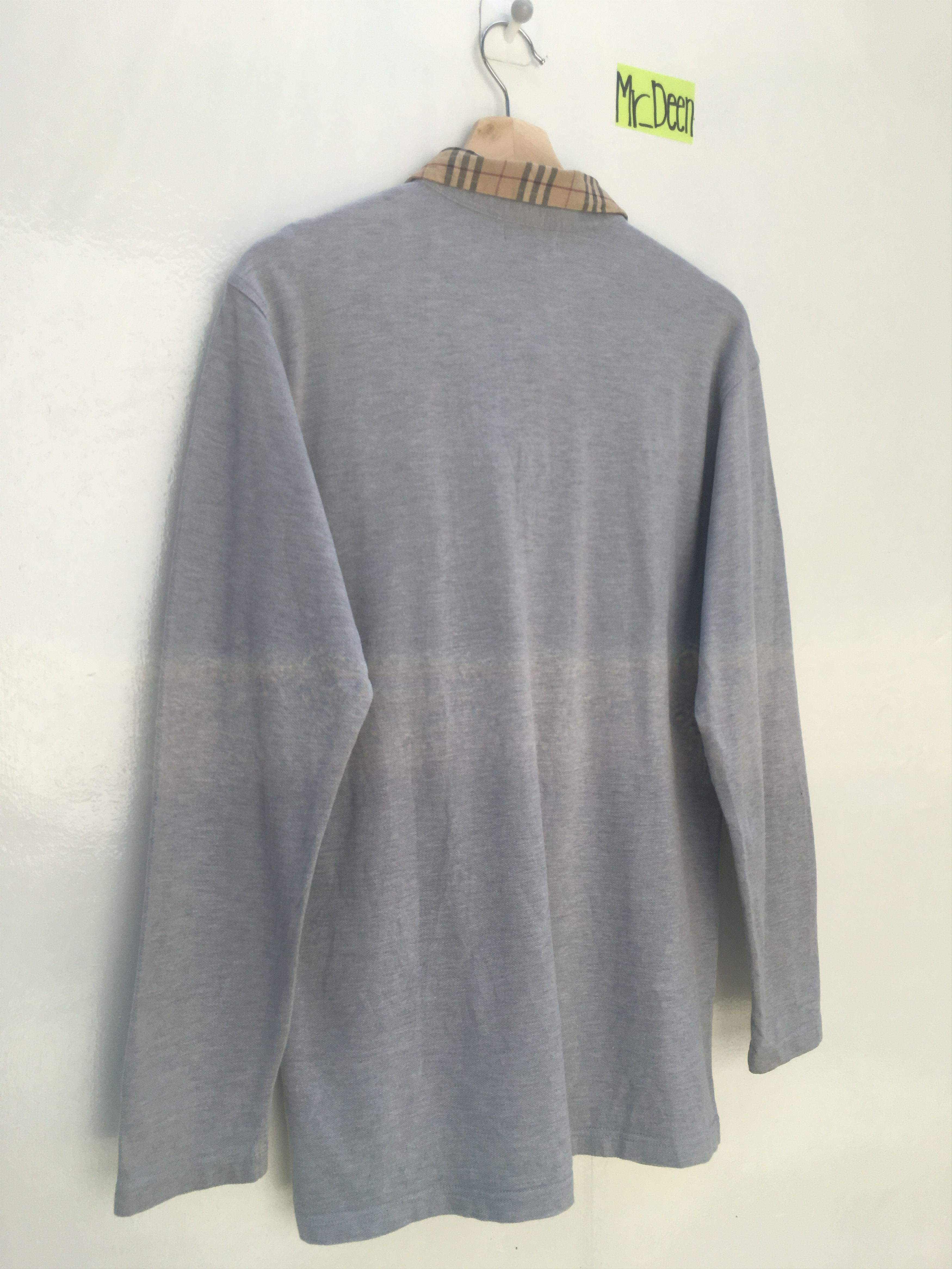 Burberry Vintage Burberry's Longsleeve Polo Shirt Size US S / EU 44-46 / 1 - 9 Thumbnail