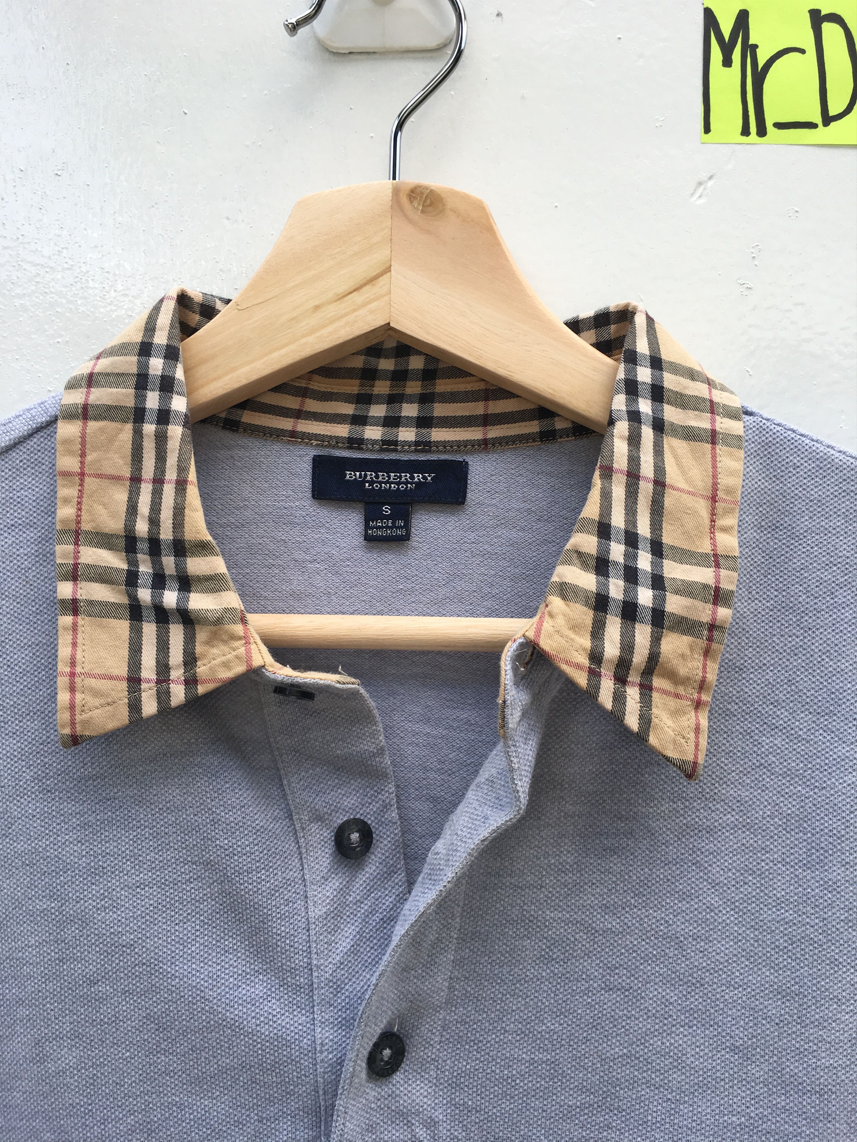 Burberry Vintage Burberry's Longsleeve Polo Shirt Size US S / EU 44-46 / 1 - 5 Thumbnail