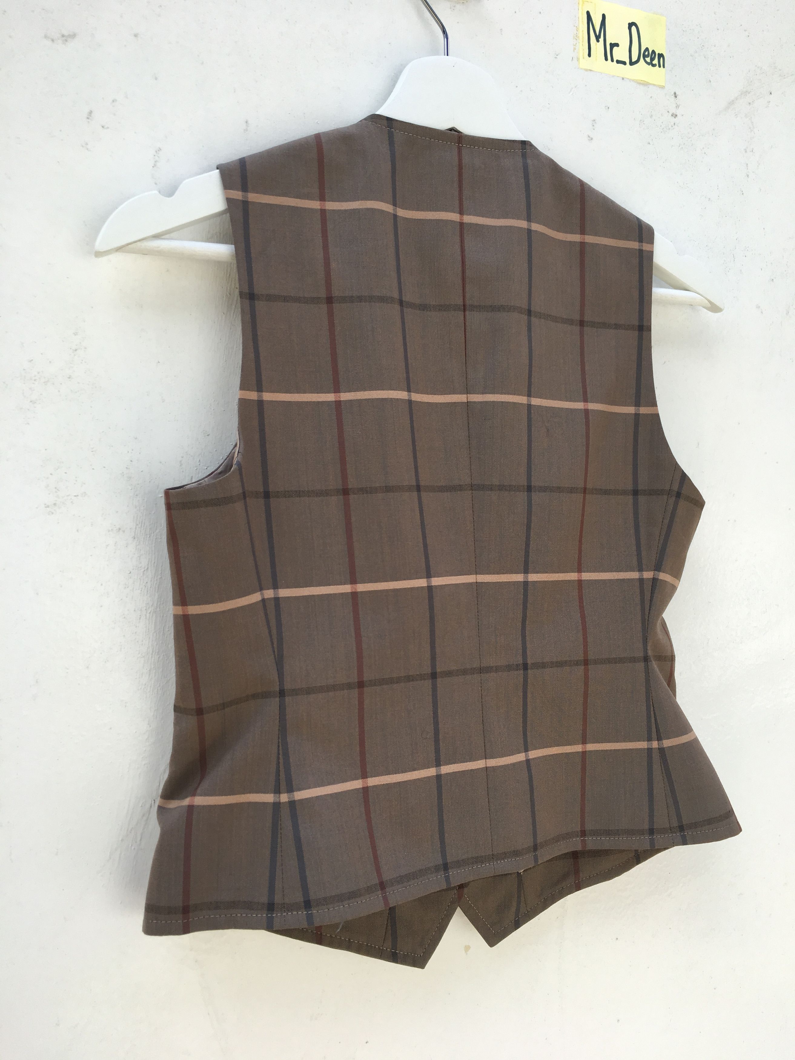 Burberry Vintage Burberry Vest Novacheck Made in Japan Size US S / EU 44-46 / 1 - 6 Thumbnail