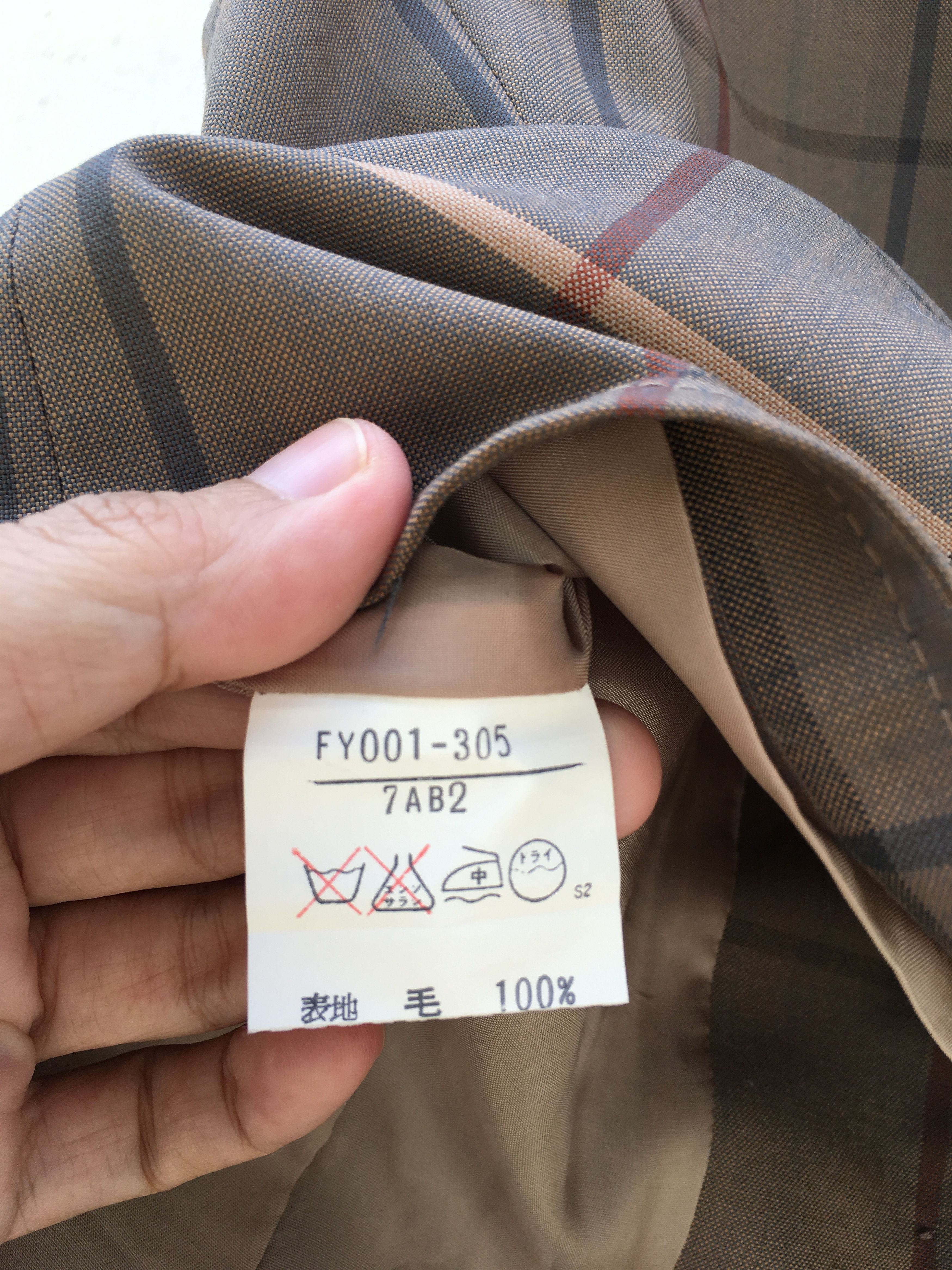 Burberry Vintage Burberry Vest Novacheck Made in Japan Size US S / EU 44-46 / 1 - 8 Thumbnail