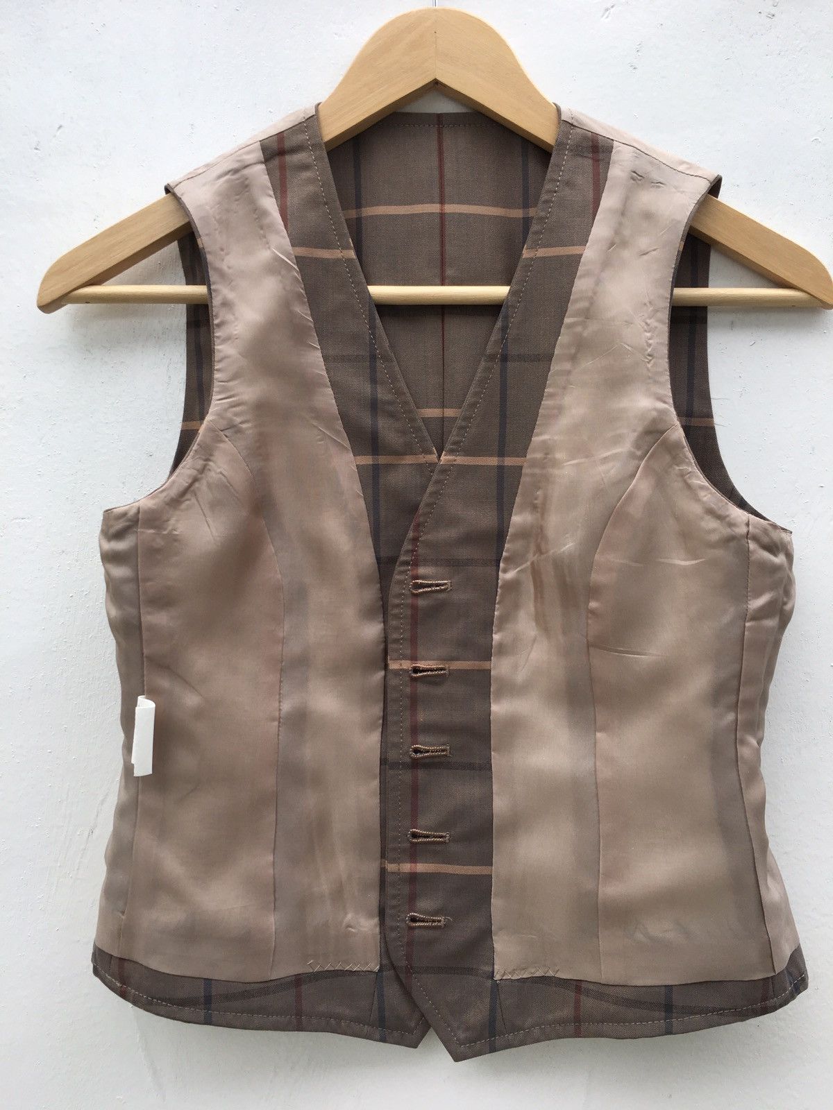 Burberry Vintage Burberry Vest Novacheck Made in Japan Size US S / EU 44-46 / 1 - 11 Thumbnail