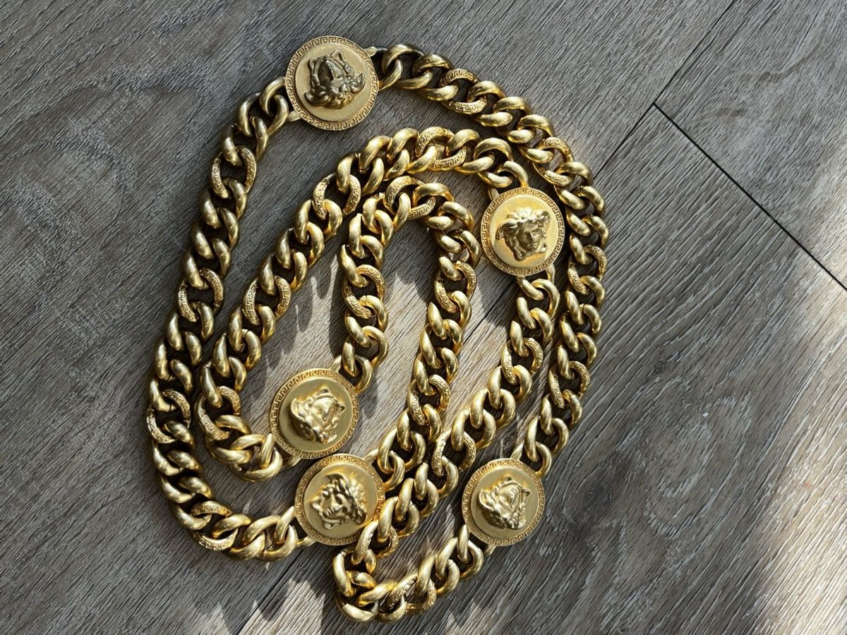 Versace × Vintage Versace MEDUSA CHAIN NECKLACE (unisex) Size ONE SIZE - 3 Thumbnail
