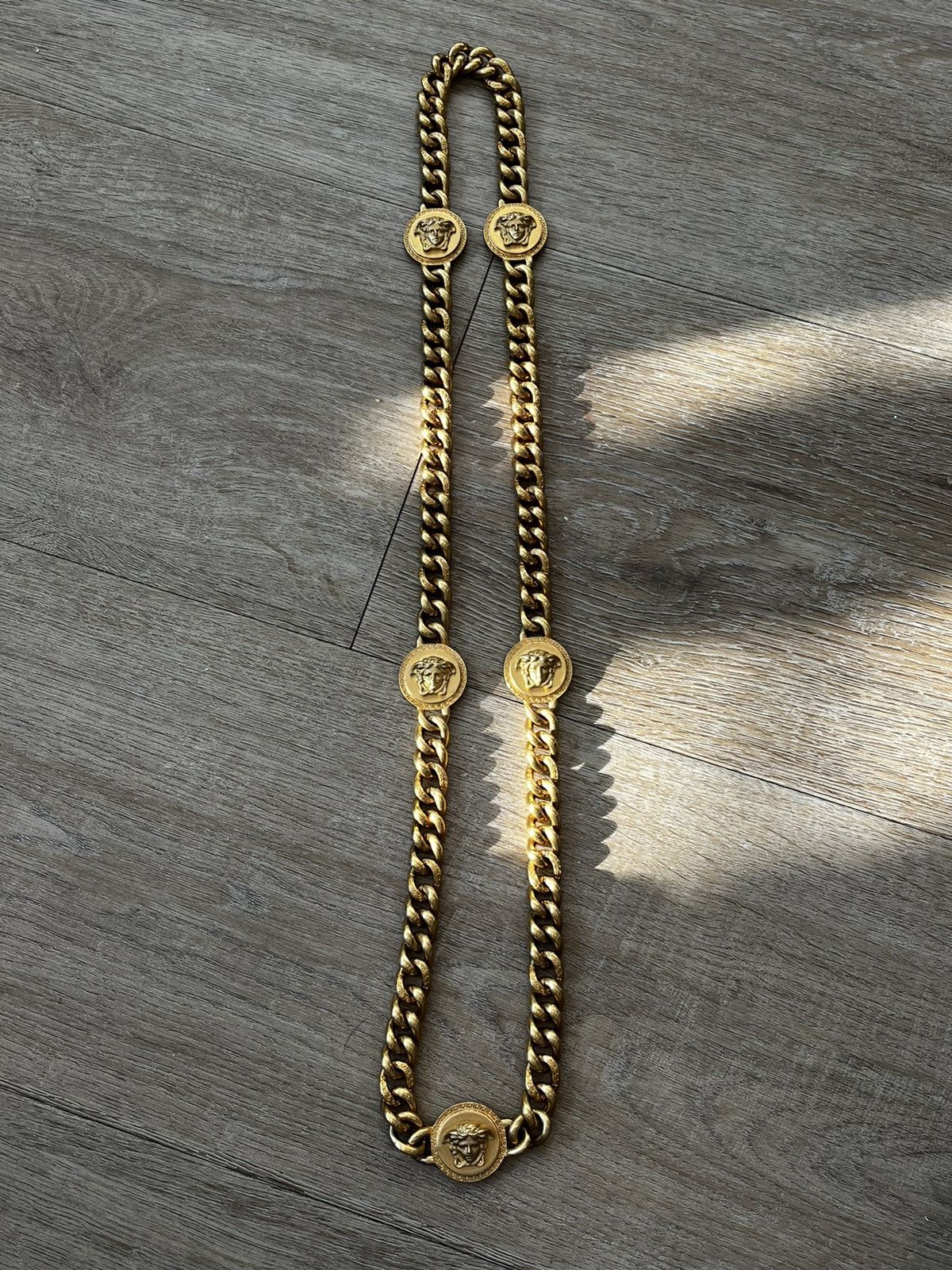 Versace × Vintage Versace MEDUSA CHAIN NECKLACE (unisex) Size ONE SIZE - 9 Thumbnail