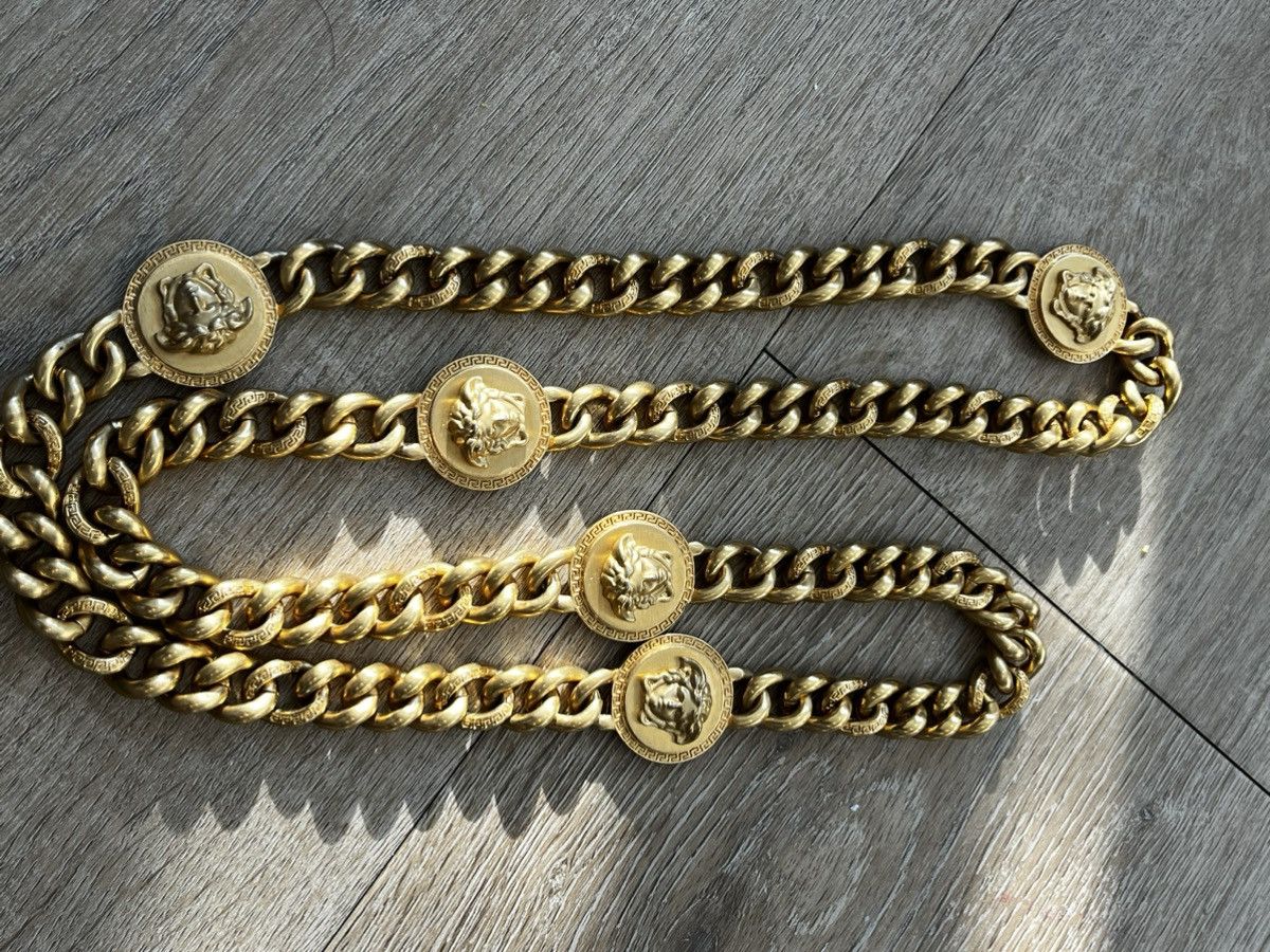 Versace × Vintage Versace MEDUSA CHAIN NECKLACE (unisex) Size ONE SIZE - 6 Thumbnail
