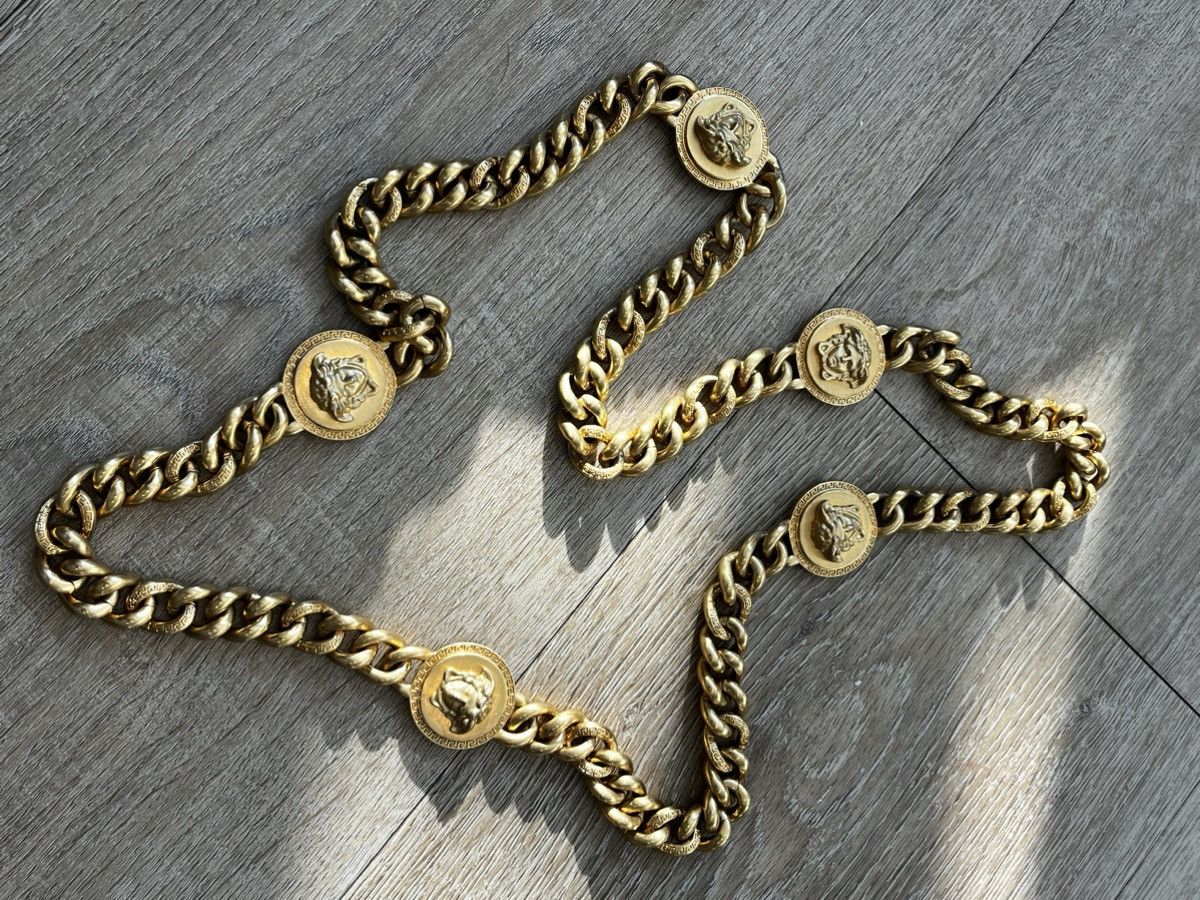 Versace × Vintage Versace MEDUSA CHAIN NECKLACE (unisex) Size ONE SIZE - 11 Thumbnail