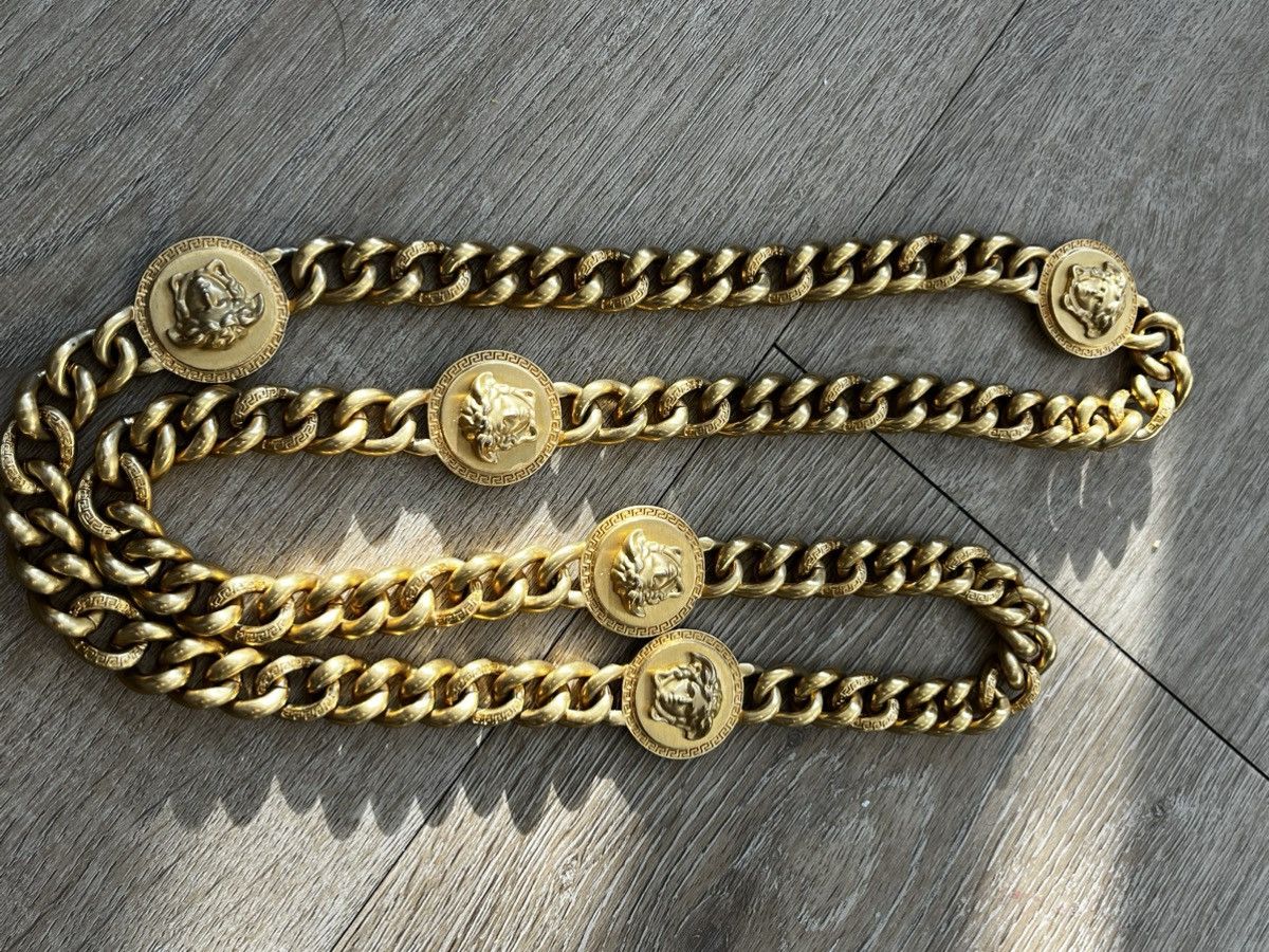 Versace × Vintage Versace MEDUSA CHAIN NECKLACE (unisex) Size ONE SIZE - 4 Thumbnail
