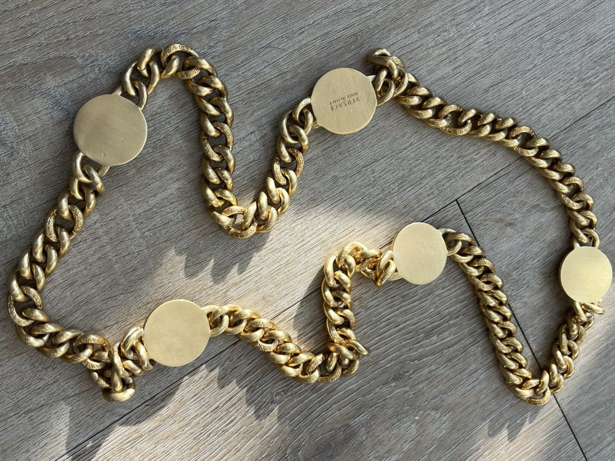 Versace × Vintage Versace MEDUSA CHAIN NECKLACE (unisex) Size ONE SIZE - 10 Thumbnail