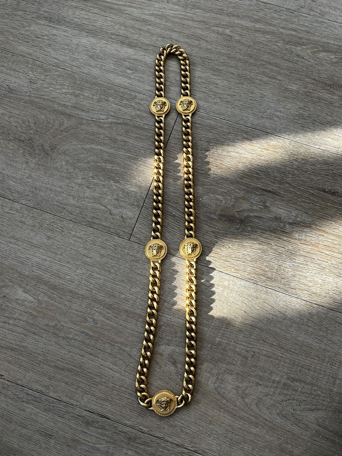 Versace × Vintage Versace MEDUSA CHAIN NECKLACE (unisex) Size ONE SIZE - 1 Thumbnail